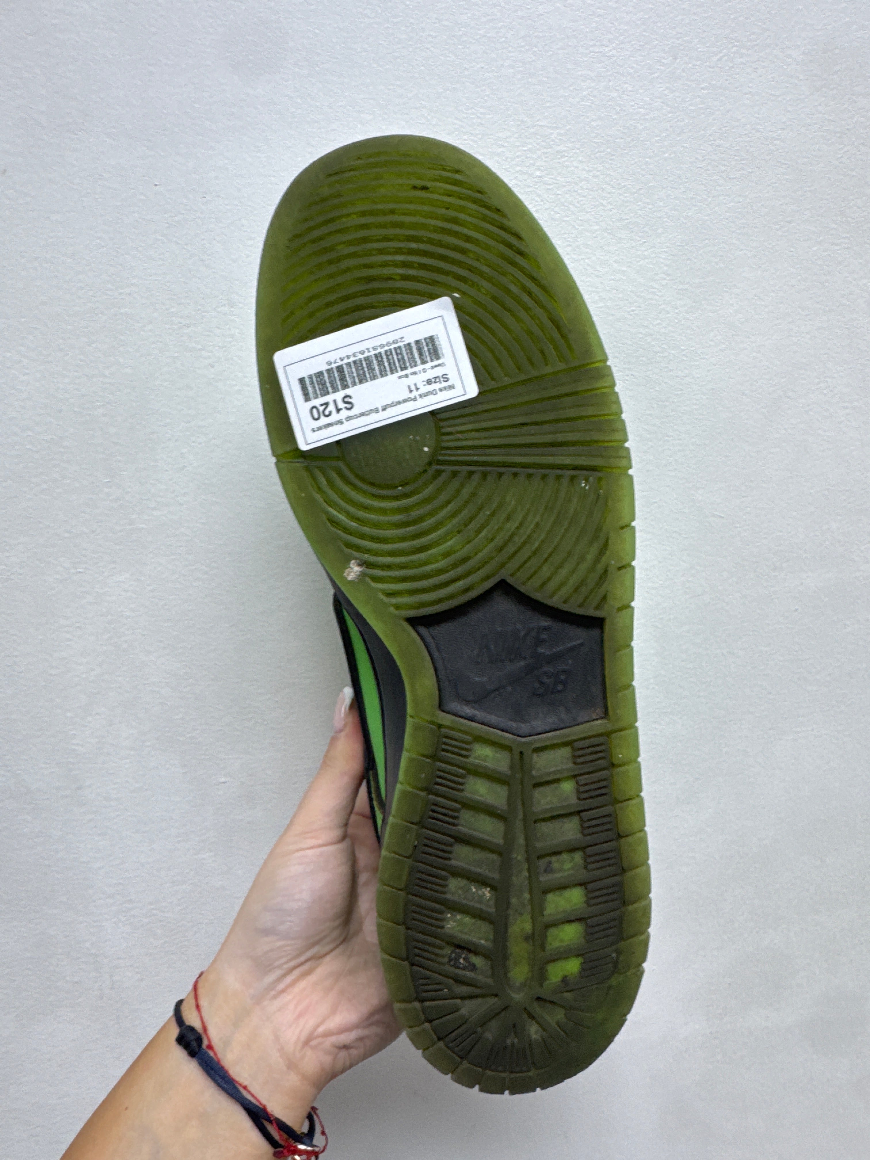 Nike Dunk Powerpuff Buttercup Sneakers