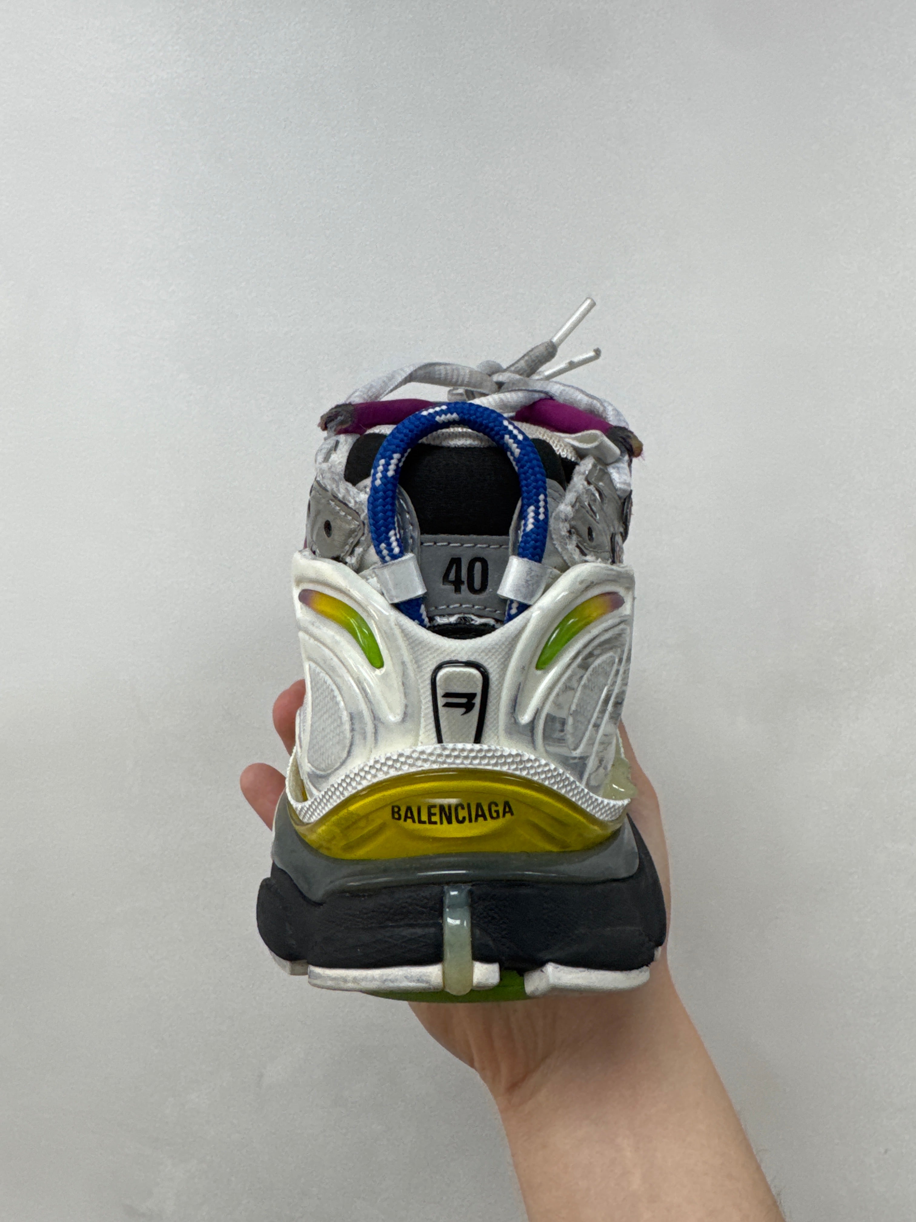 Balenciaga Multi Color Runner Sneakers
