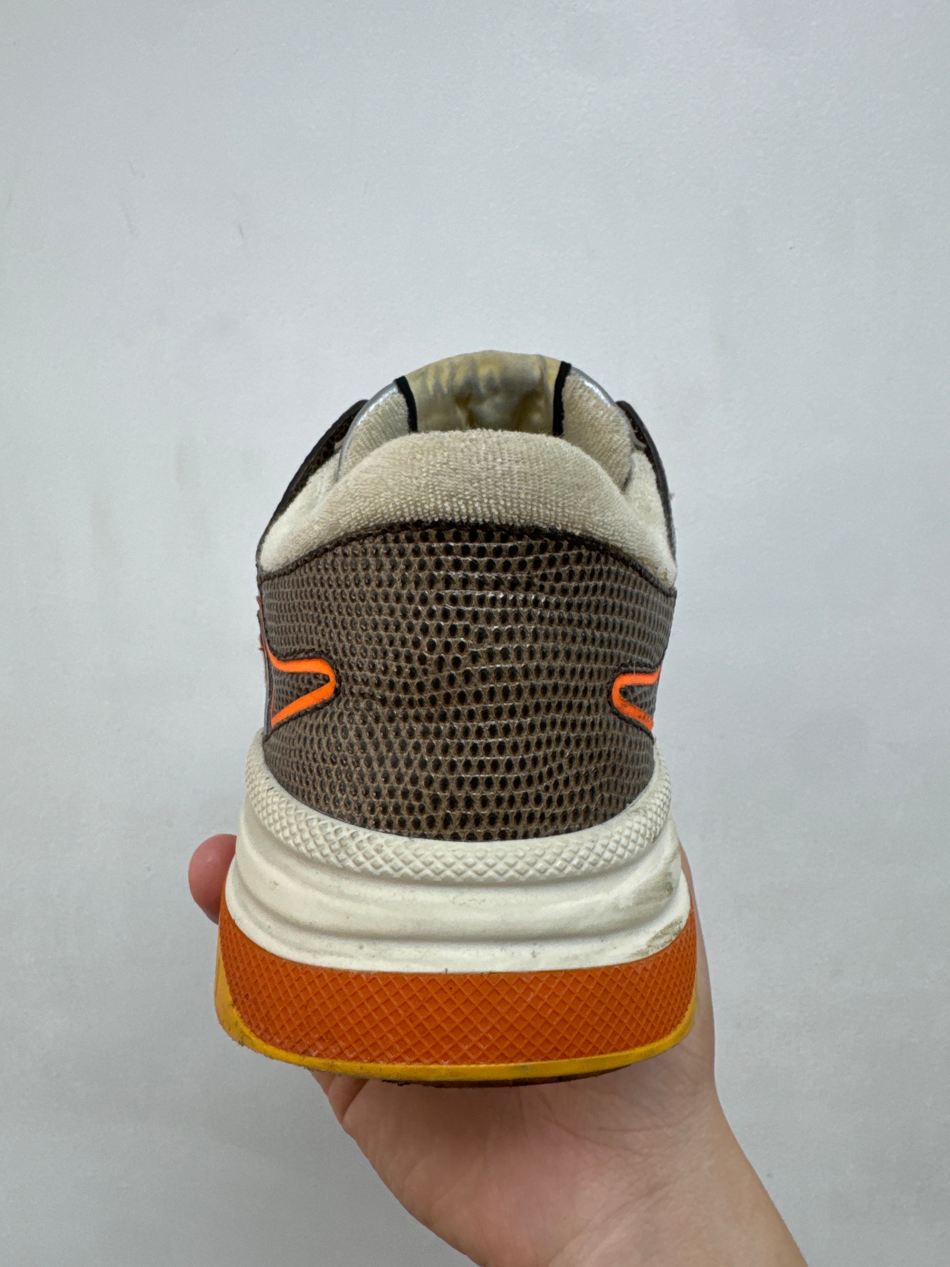 Gucci Silver Ultrapace Sneakers