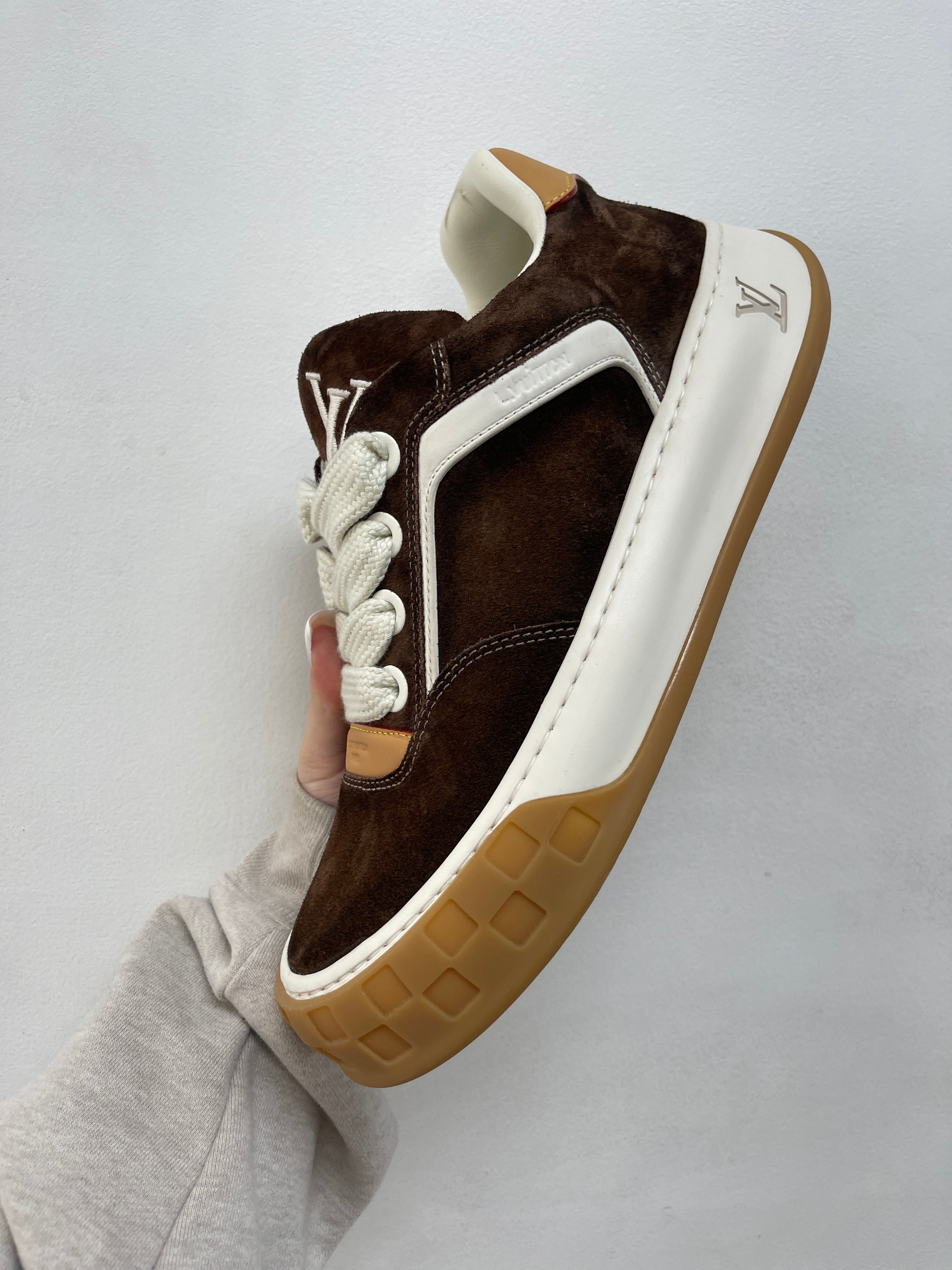 Louis Vuitton Brown Tilted Sneakers