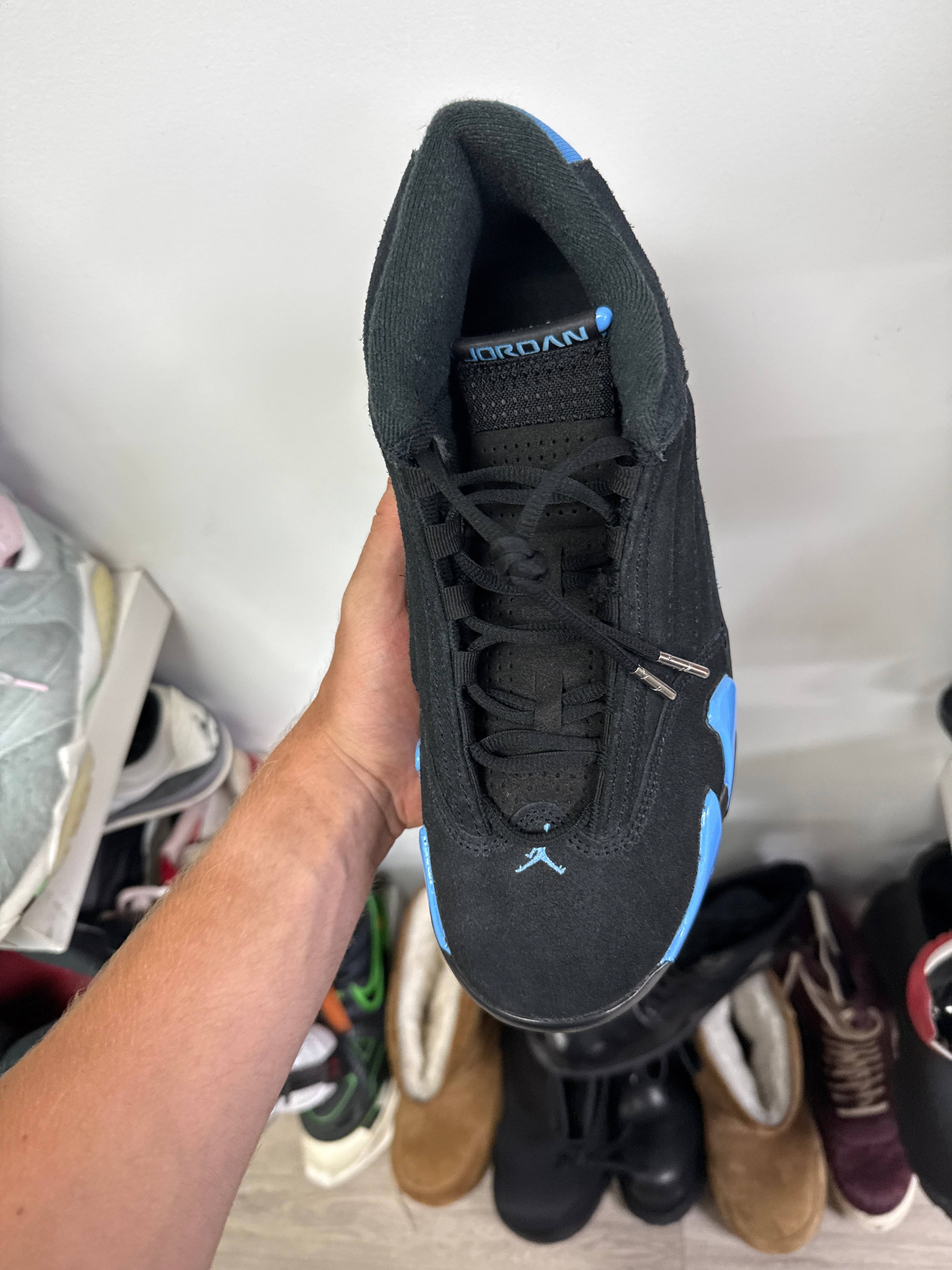 Jordan 14 Black UNC Sneakers