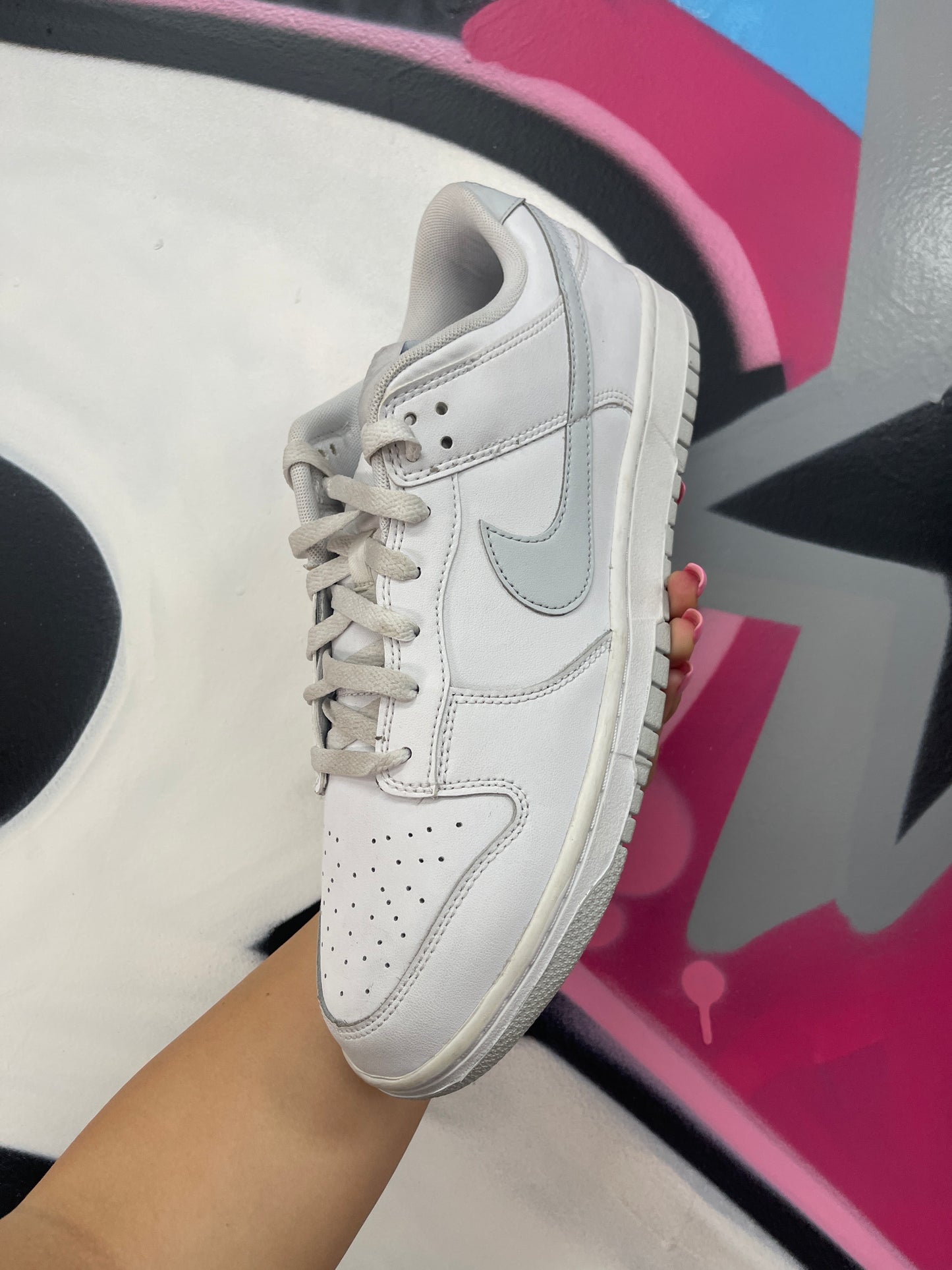 Nike Dunk Low Pure Platinum 12 With Box New