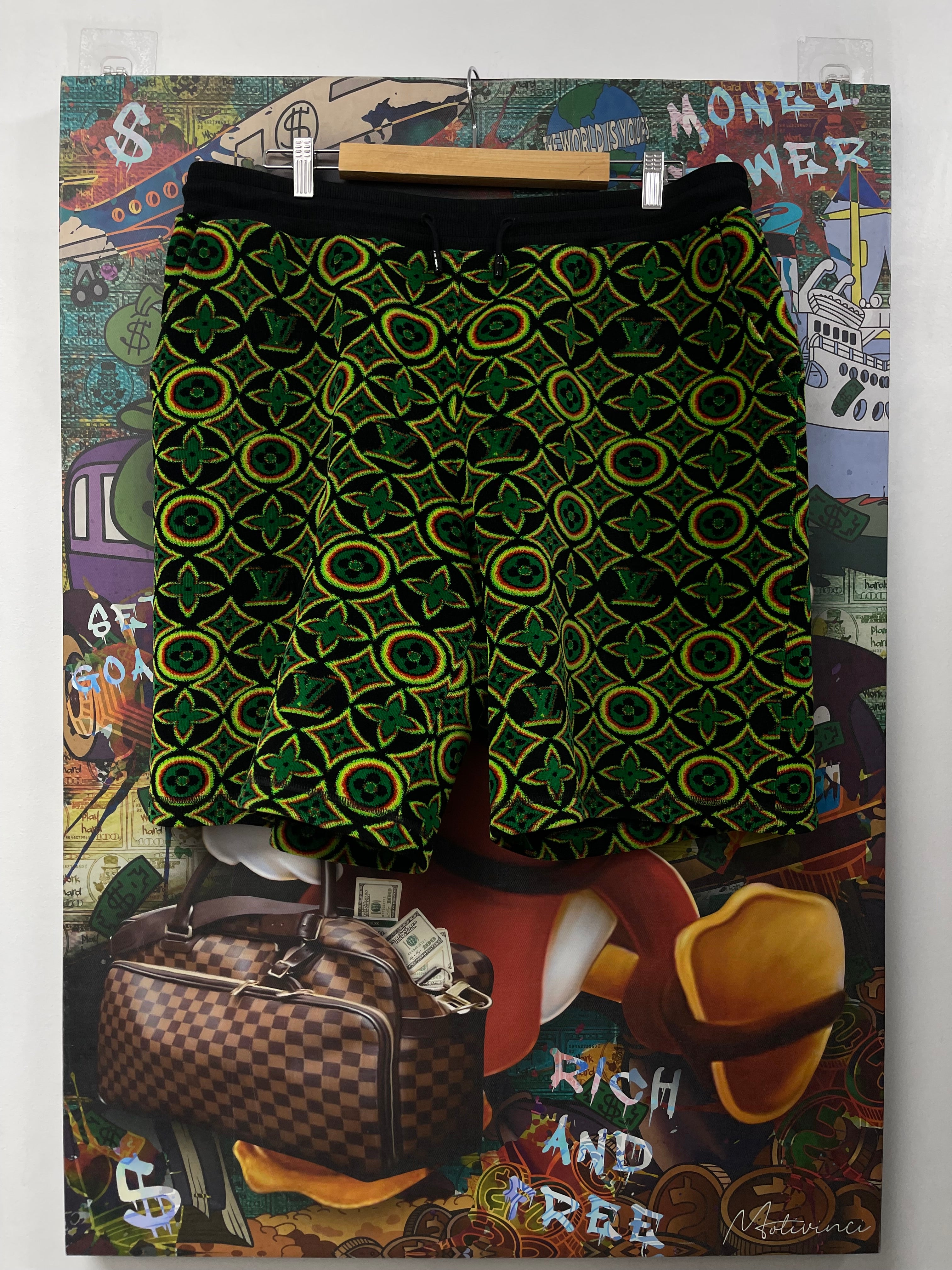 Louis Vuitton Jamaica Monogram Terry Shorts