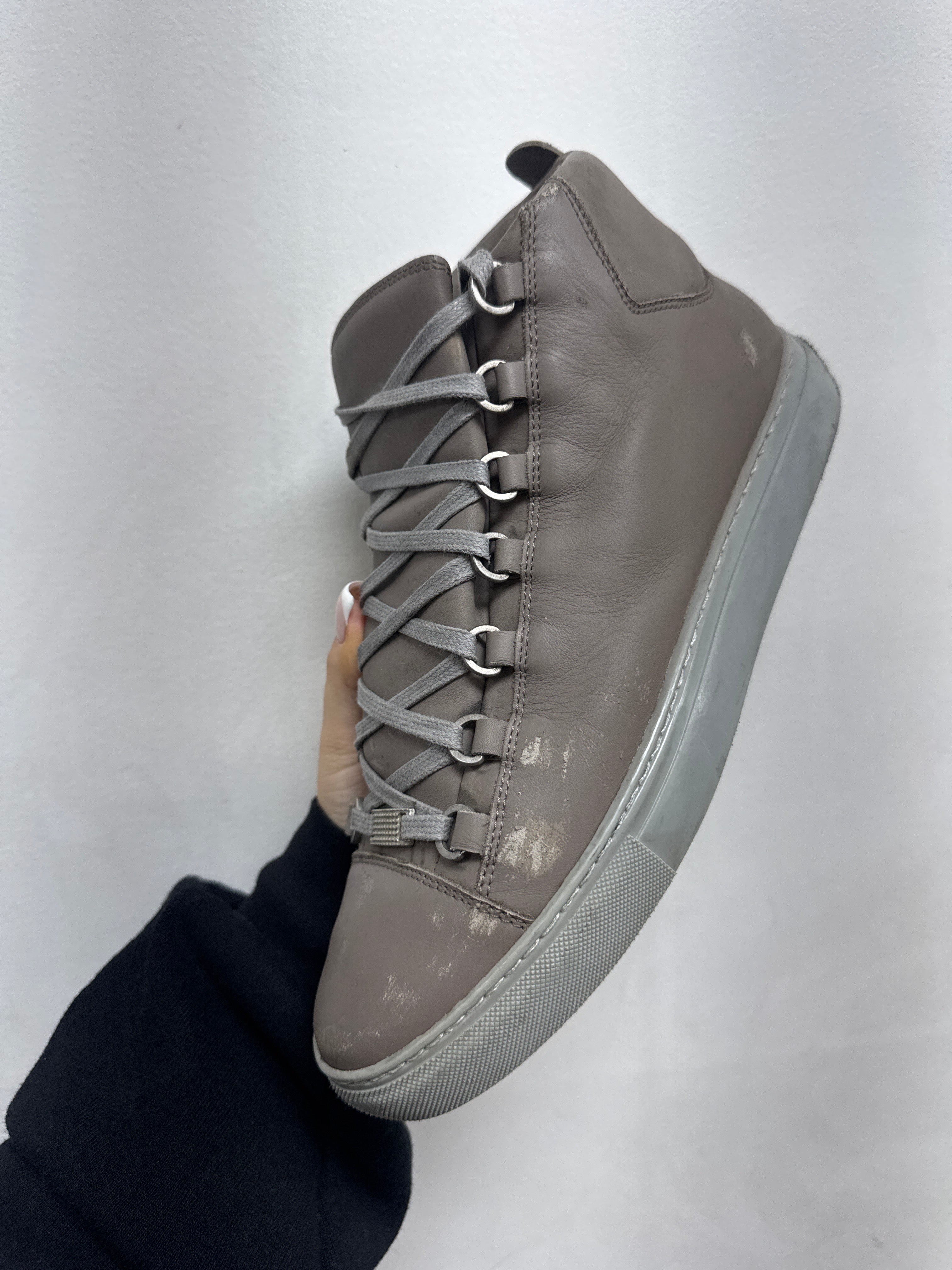 Balenciaga Tan Areana Sneakers
