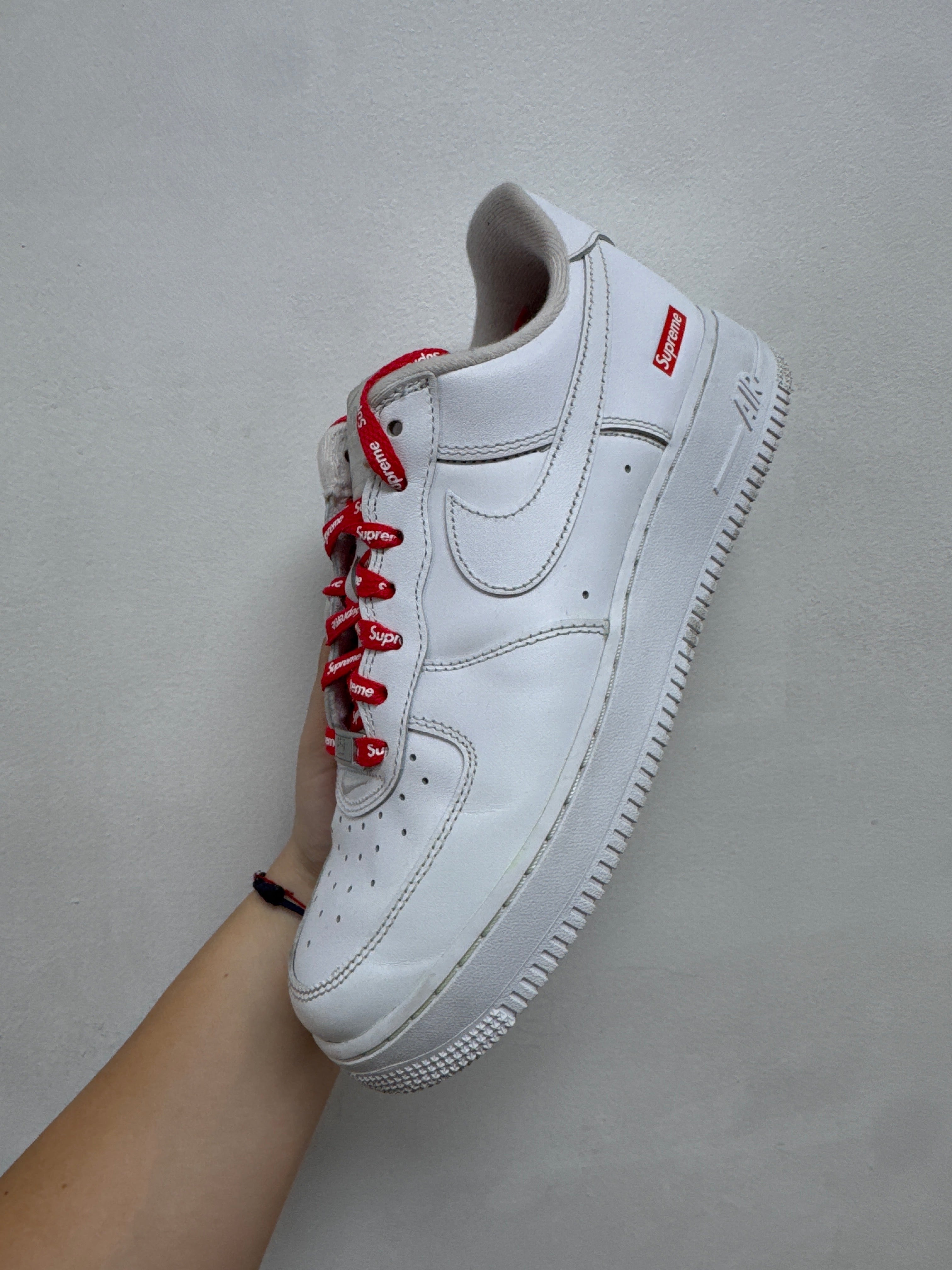 Nike Supreme AF1 White Sneakers
