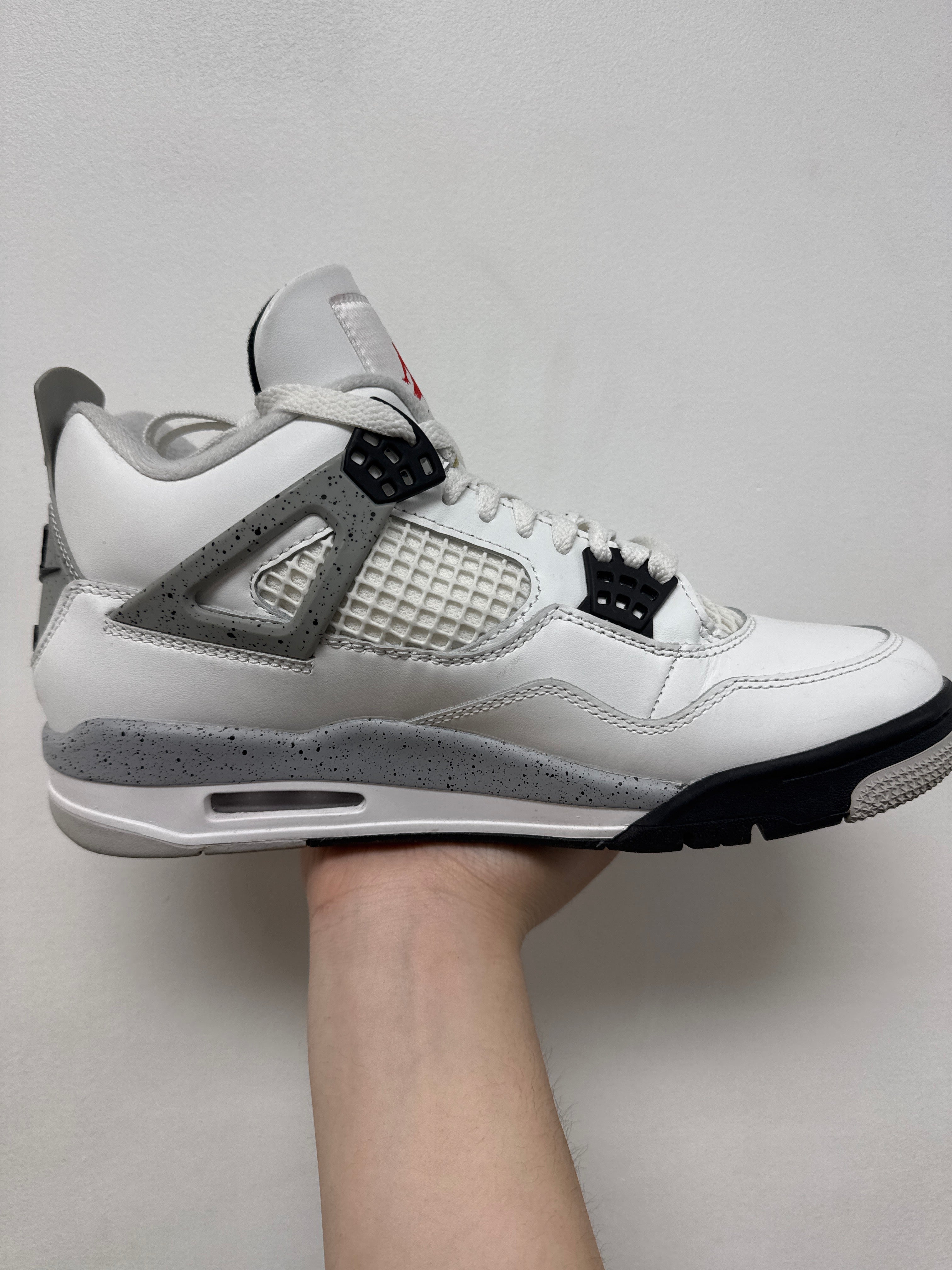 Jordan 4 White Cement Sneakers