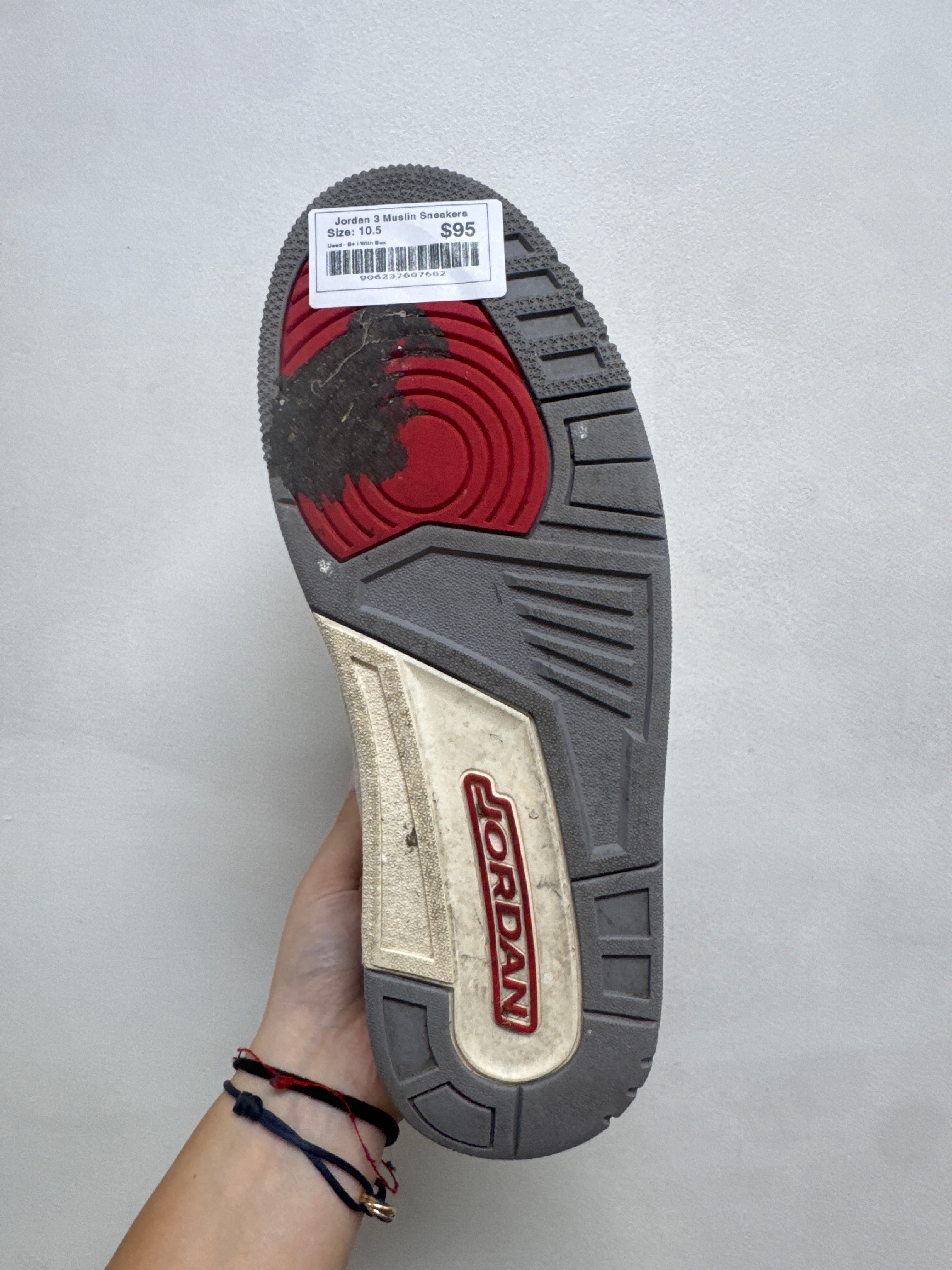 Jordan 3 Muslin Sneakers