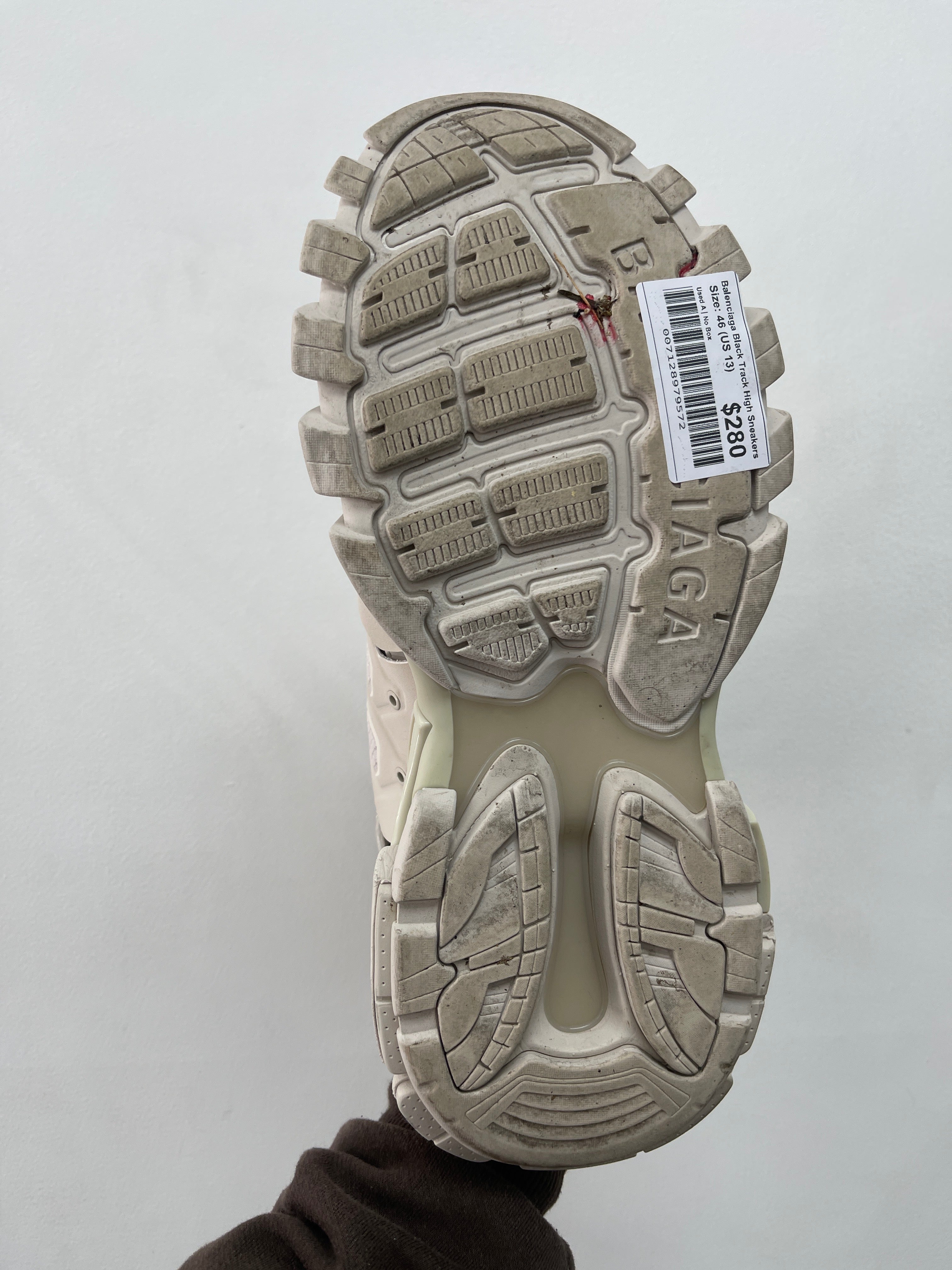 Balenciaga Black Track High Sneakers