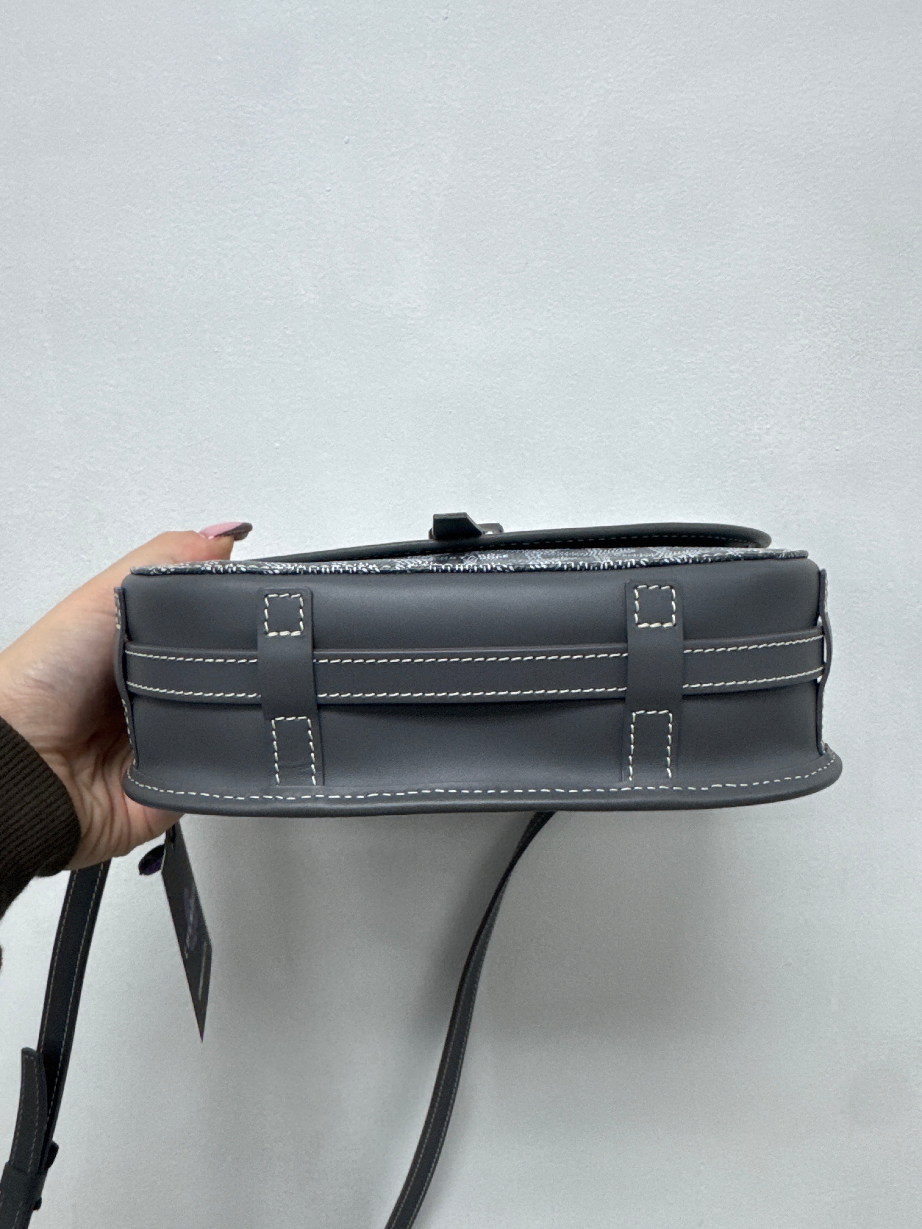 Goyard Belvedere Grey PM Bag