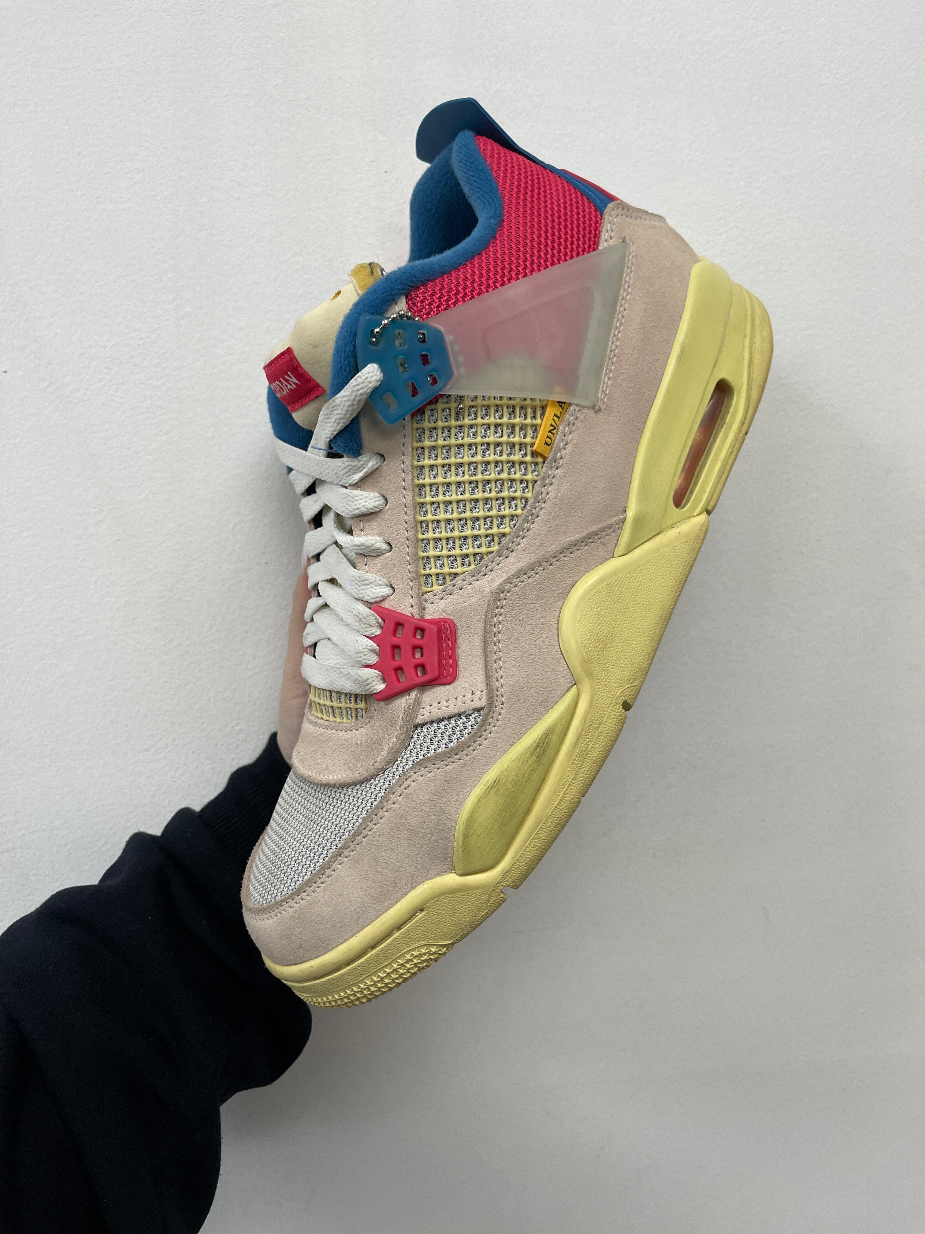 Jordan 4 x Union Guava Ice Sneakers
