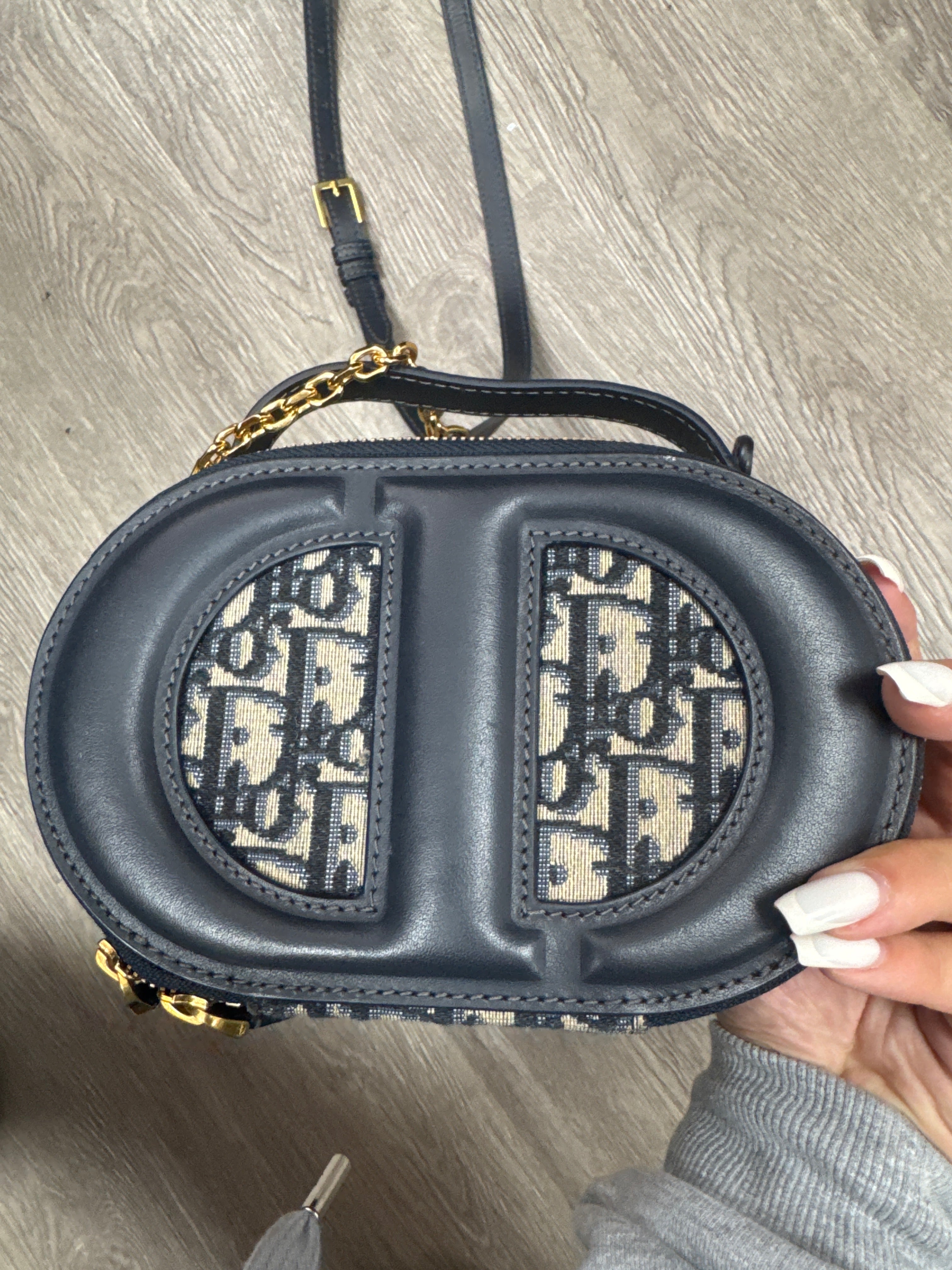 Dior CD Signature Oval Bag Used