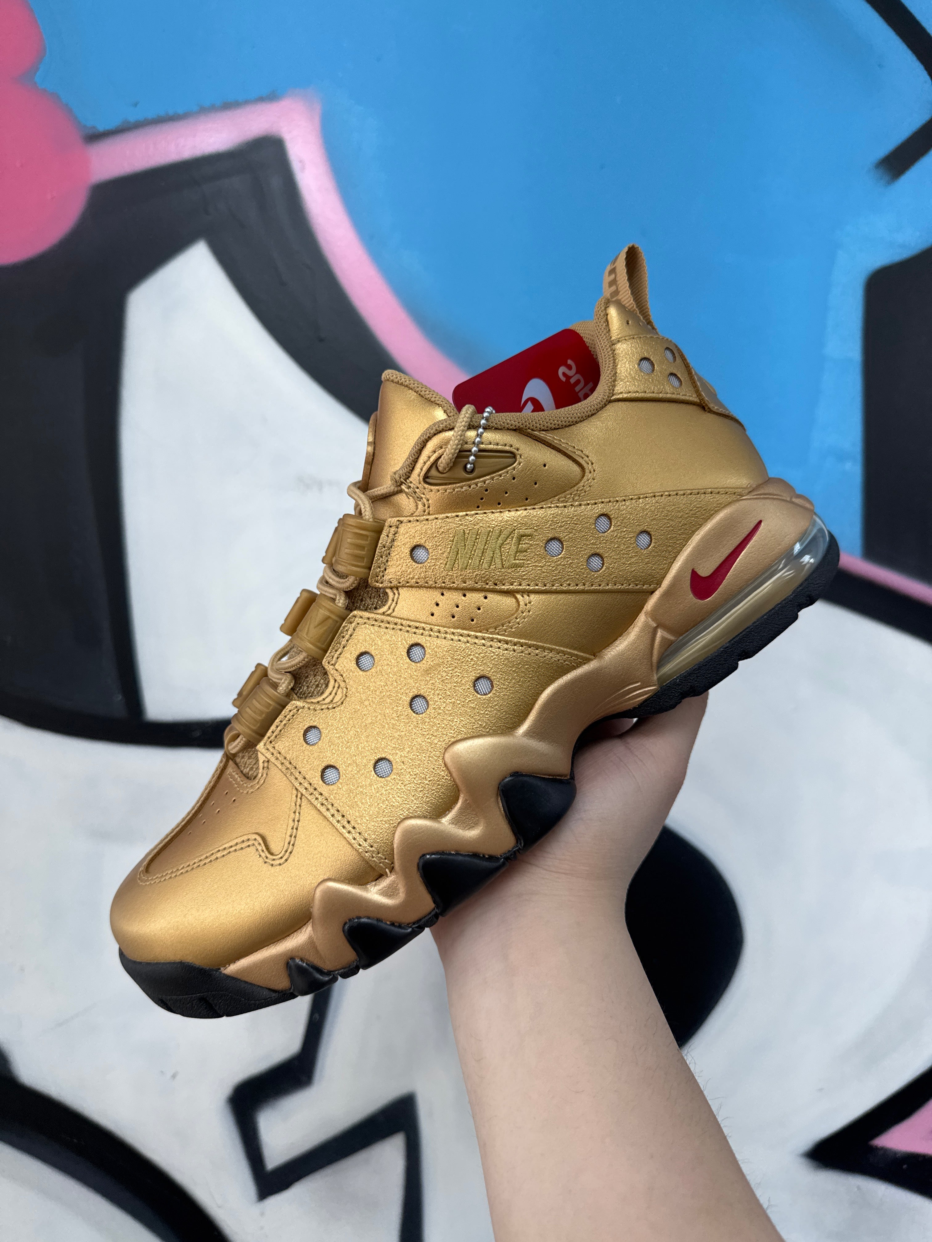 Nike x Supreme SB CB 94 Metallic Gold Sneakers