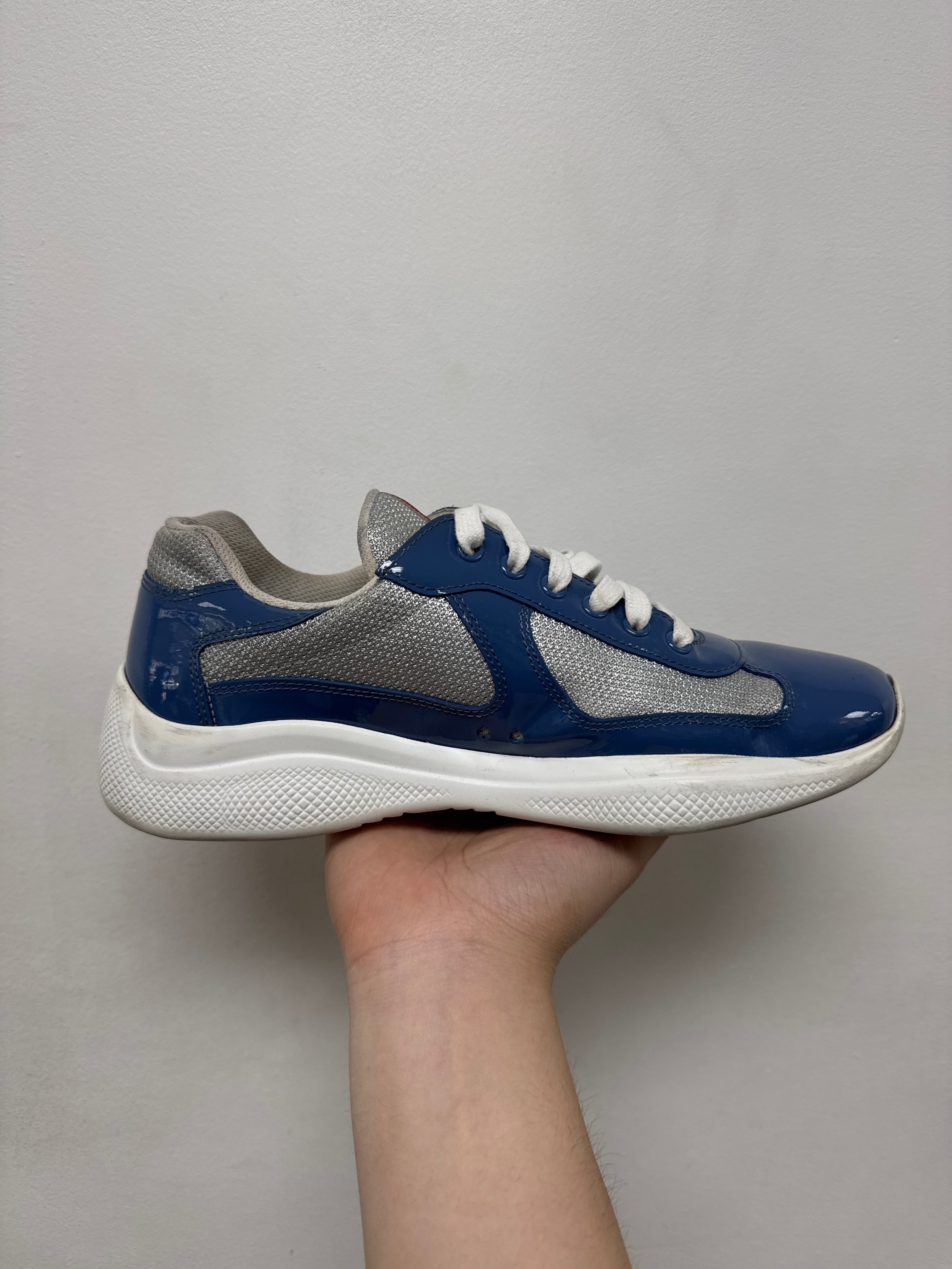 Prada Powder Blue Cups Sneakers
