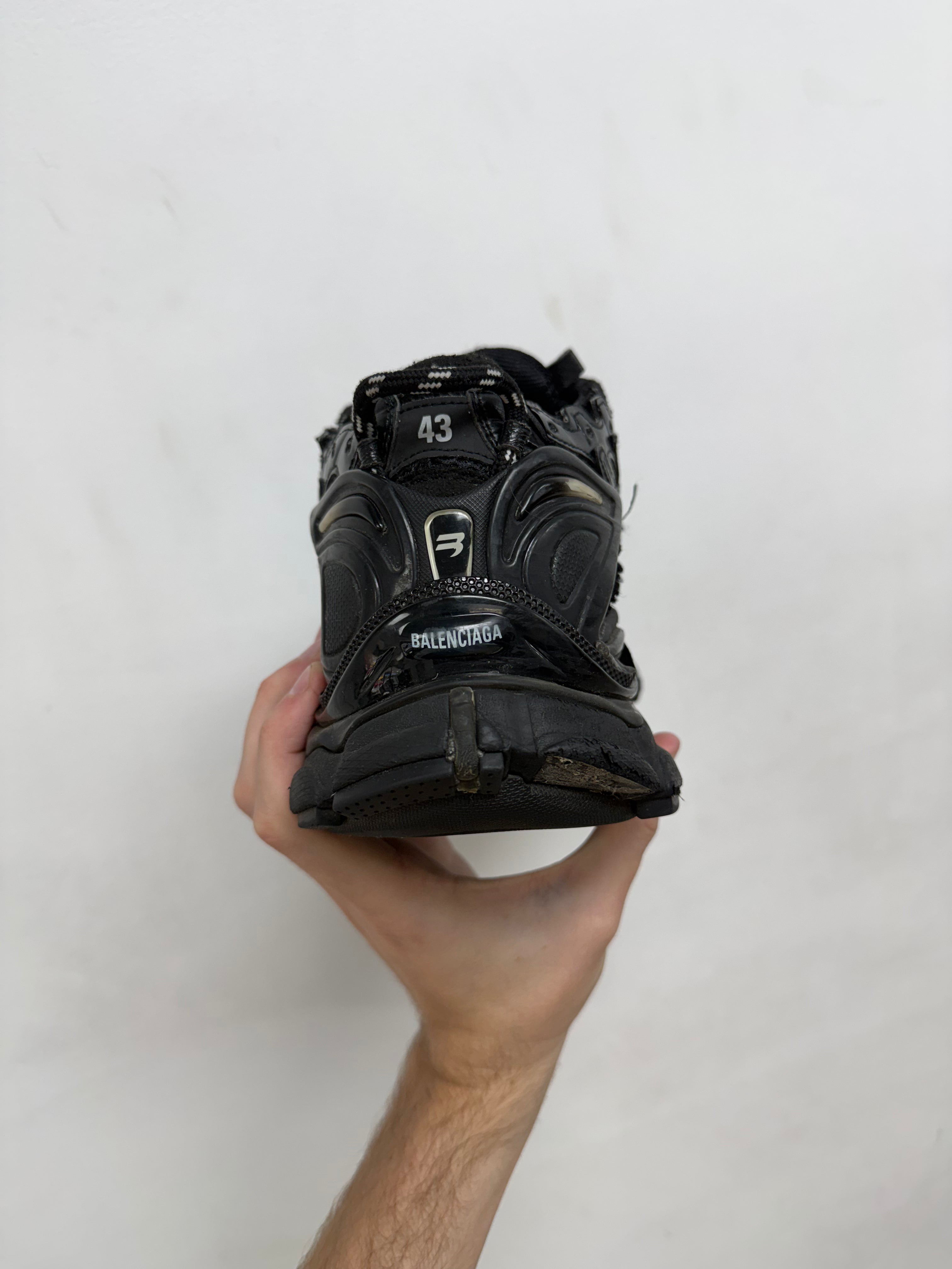 Balenciaga Triple Black Runner Sneakers