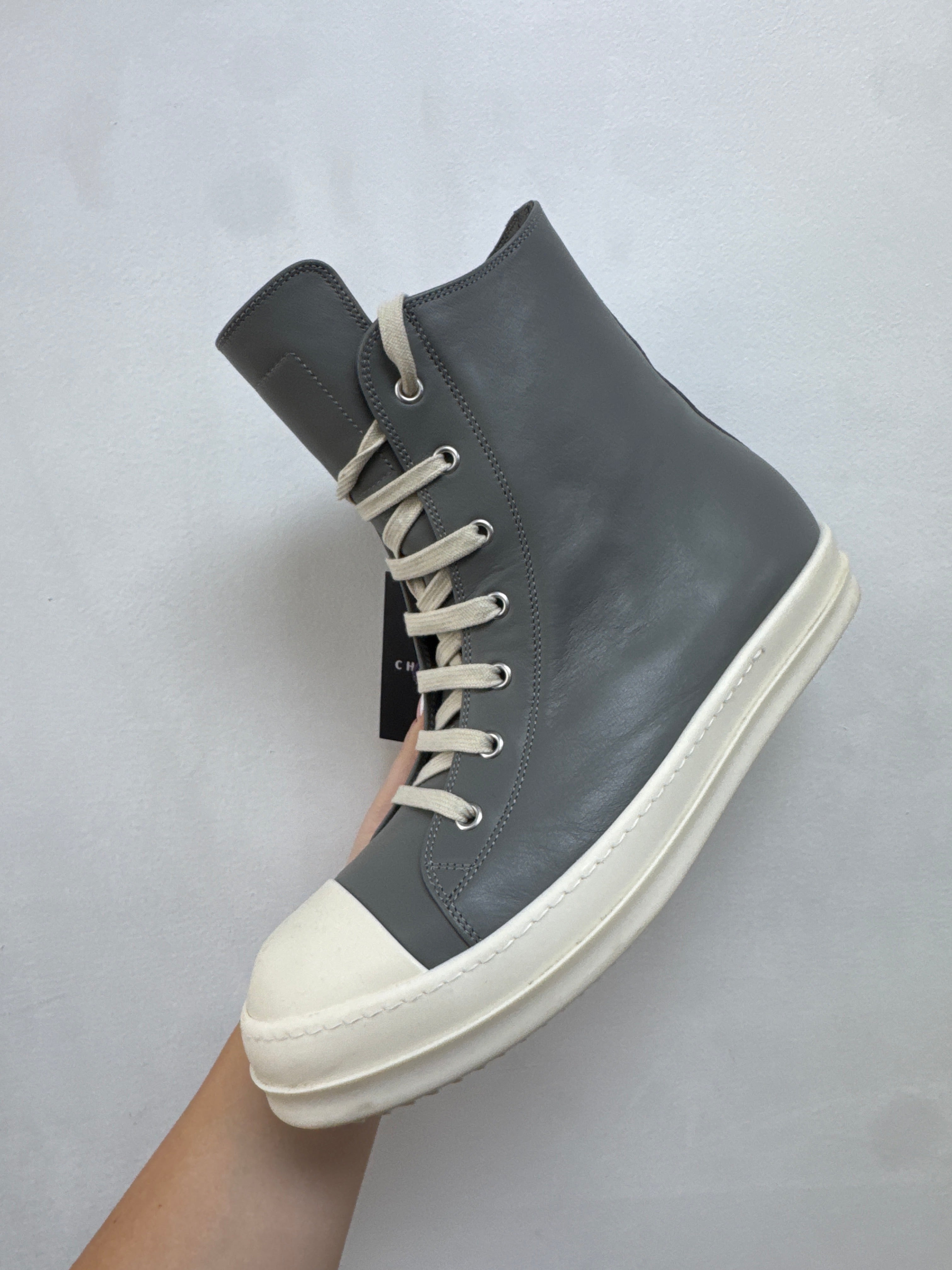Rick Owens Euca Mainline Ramone High Sneakers