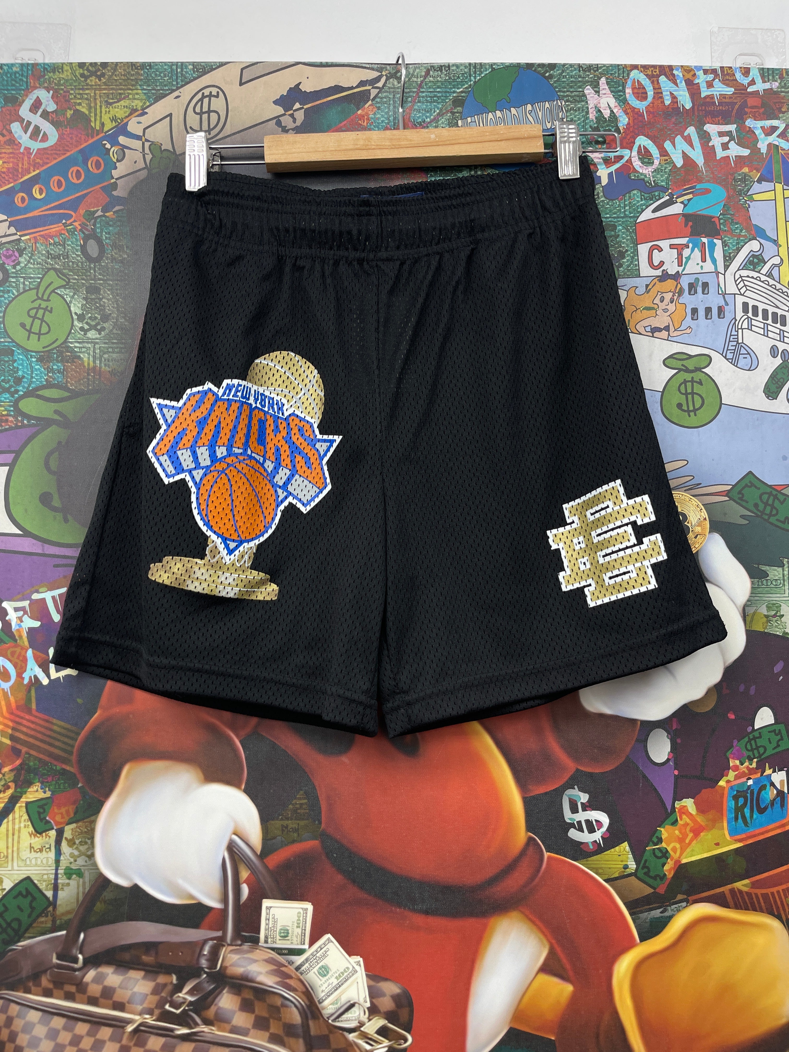 Eric Emanuel Black Finals Shorts