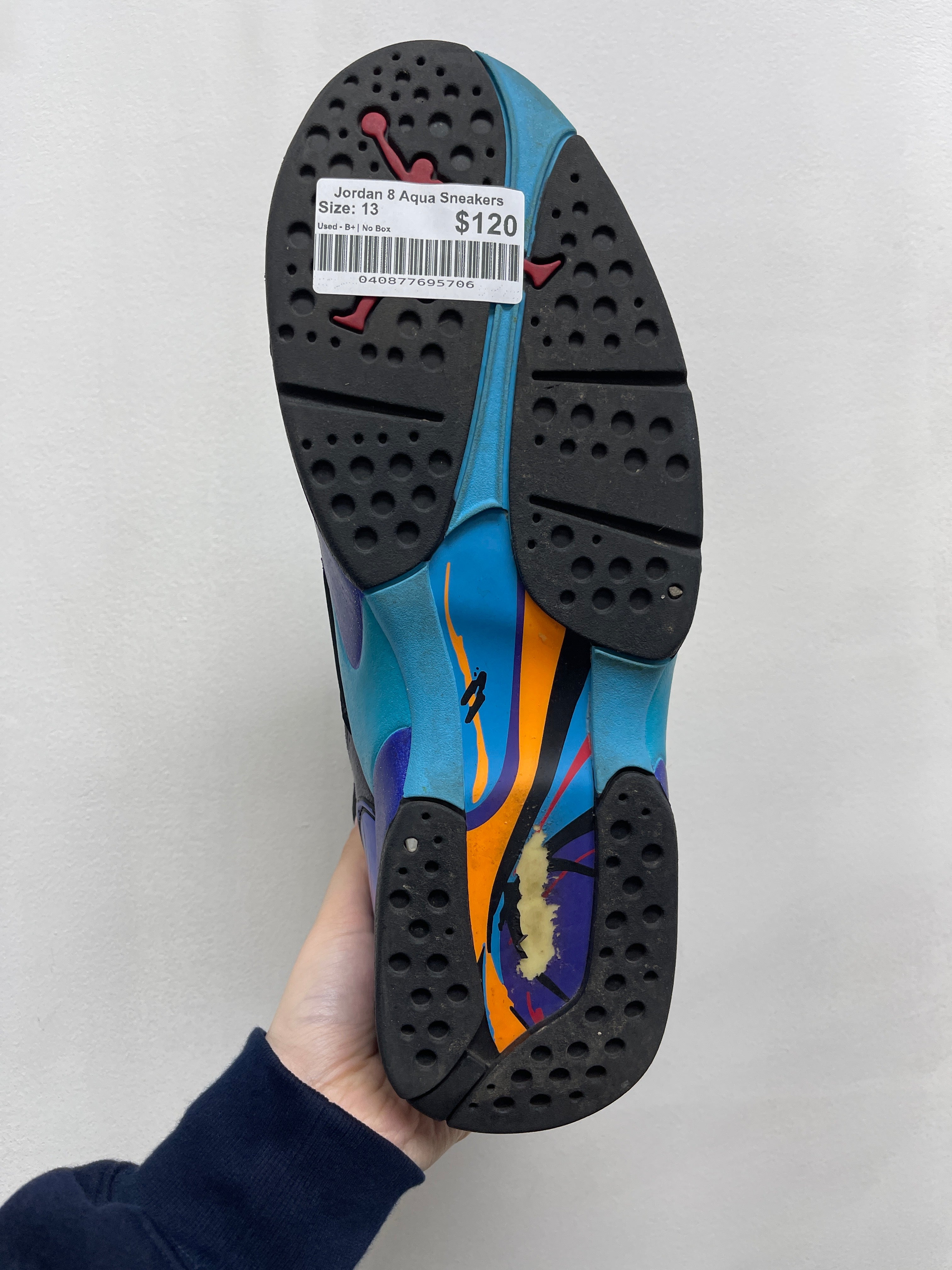 Jordan 8 Aqua Sneakers