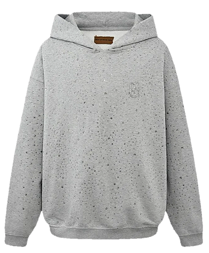 Birth Of A Royal Child "Diamond" Grey Hoodie