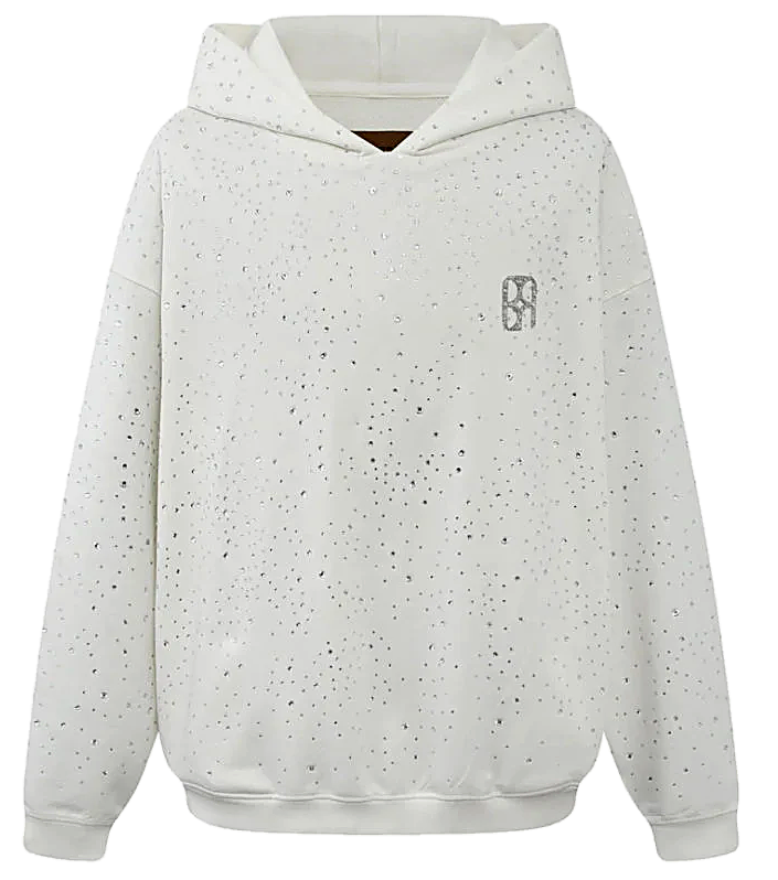 Birth Of A Royal Child "Diamond" White Hoodie