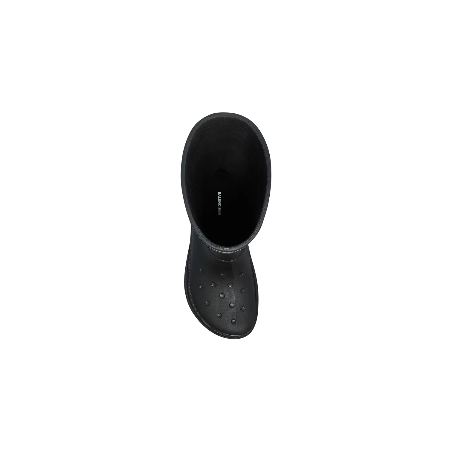 Balenciaga Black Croc Boots