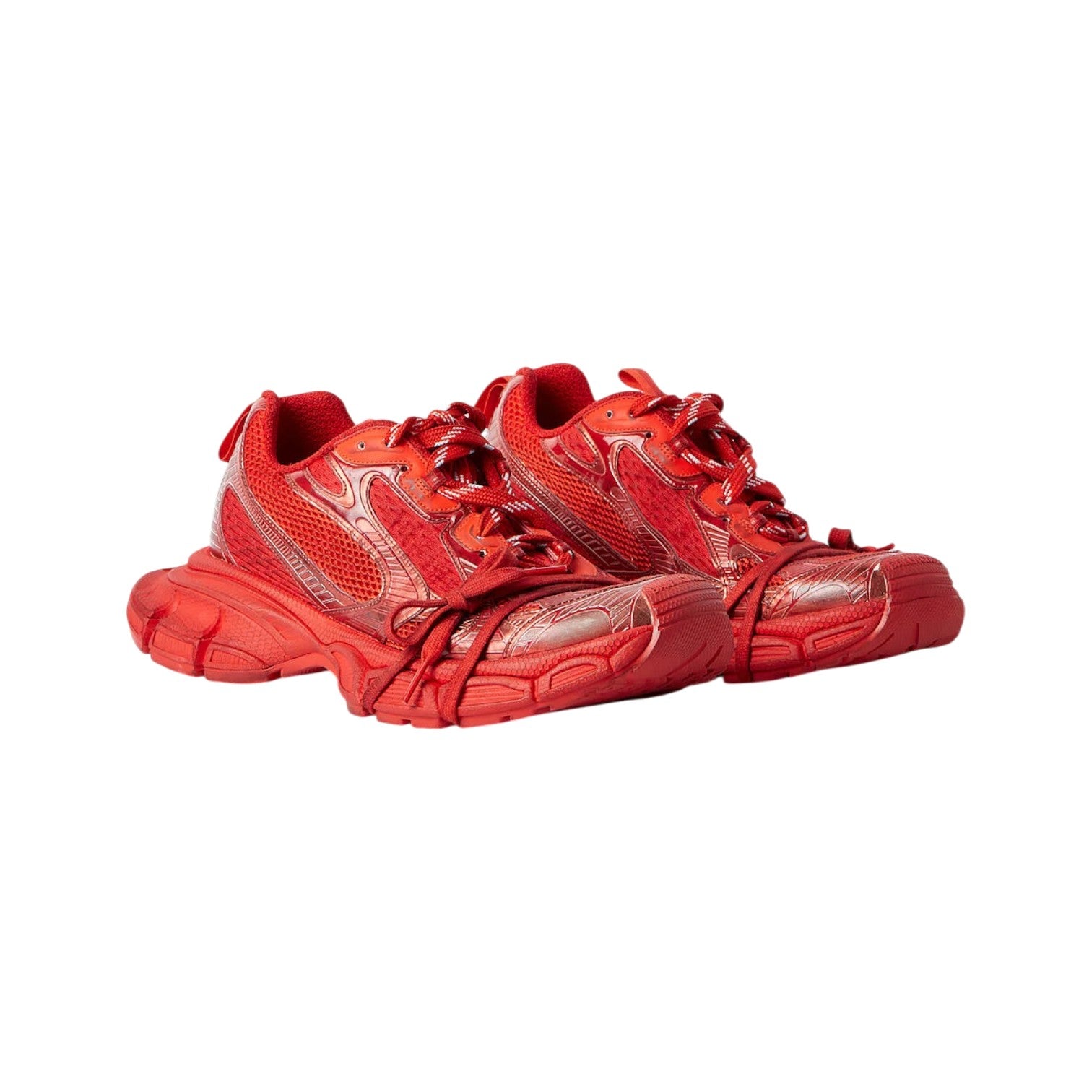 Balenciaga '3XL' Red Sneakers