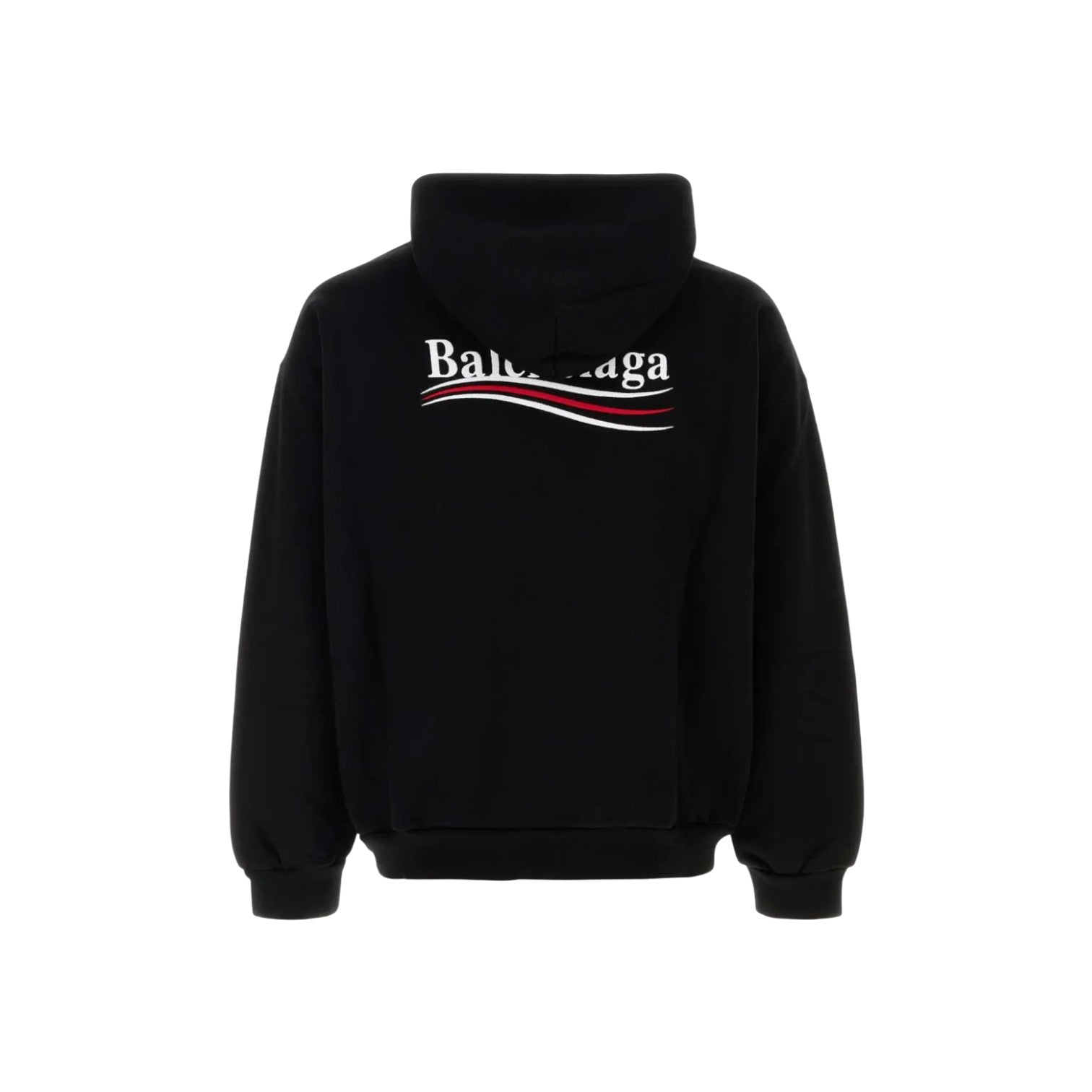 Balenciaga 'Campaign Logo' Black Hoodie