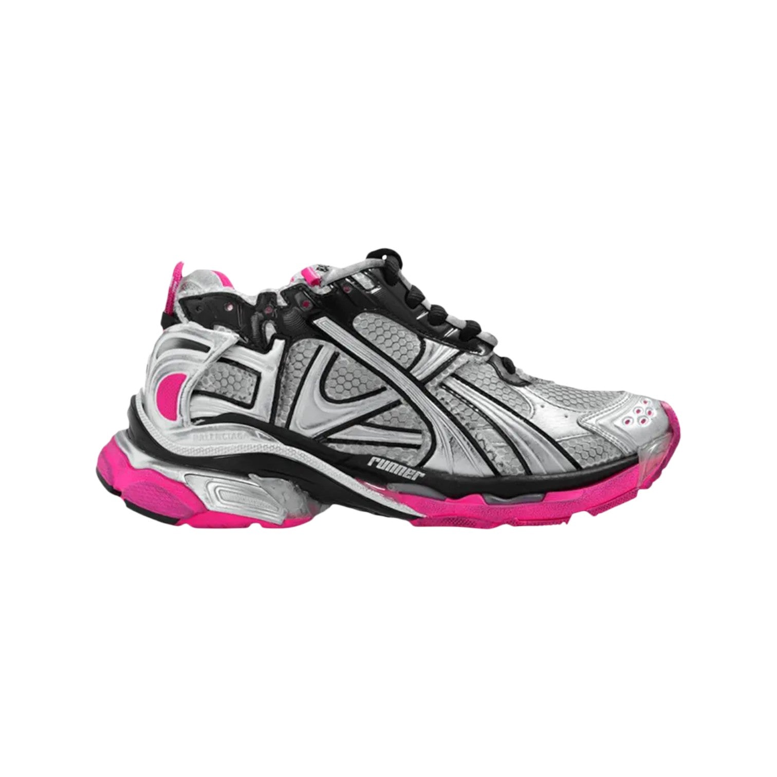 Balenciaga 'Runner' Ping & Grey Sneaker