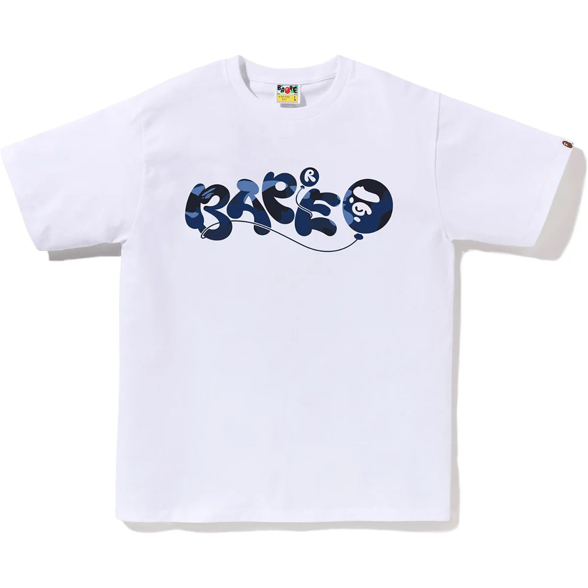 Bape Color Camo Bape Balloon White Tee