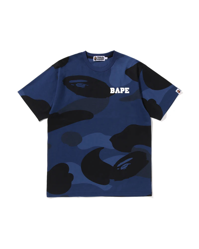 Bape Mega Color Camo Relaxed Navy Tee
