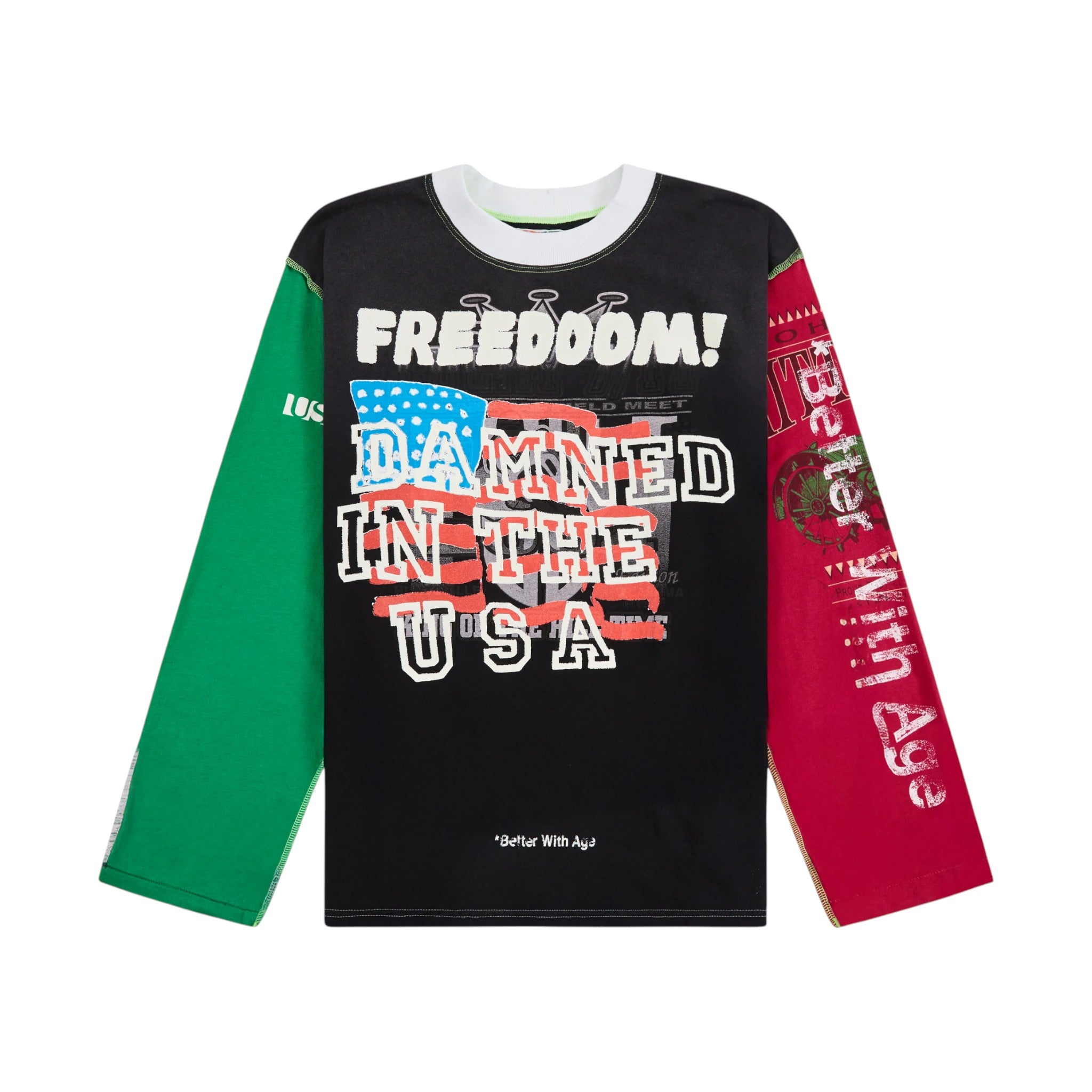 Better With Age 'Dammit' Reversible Assorted LS Tee