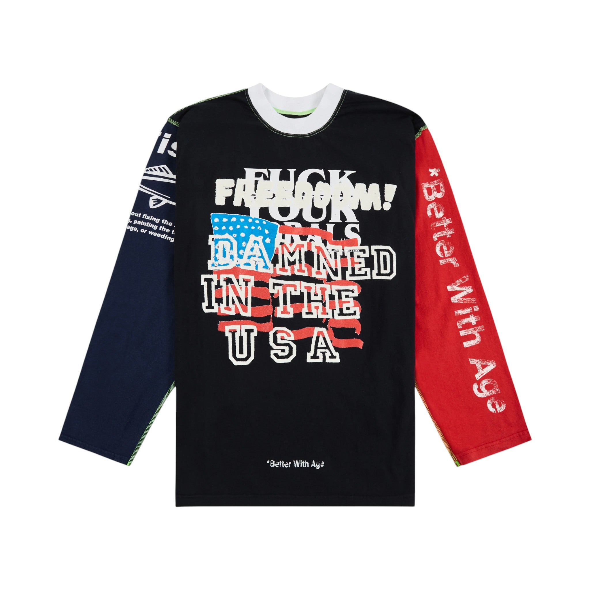 Better With Age 'Dammit' Reversible Assorted LS Tee