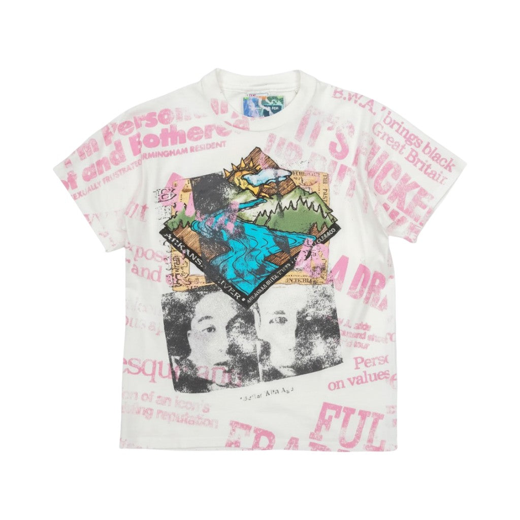Better With Age 'Eradica All OVer' White Tee