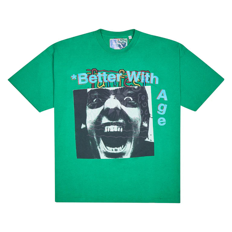 Better With Age 'The Fake' Green Tee