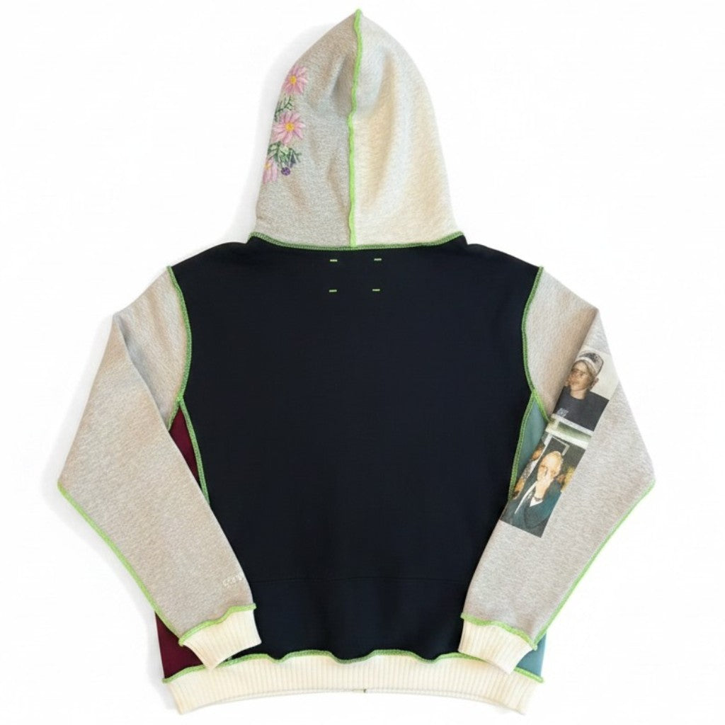 Better With Age 'Hollywood' Heather Grey Zip Up Hoodie