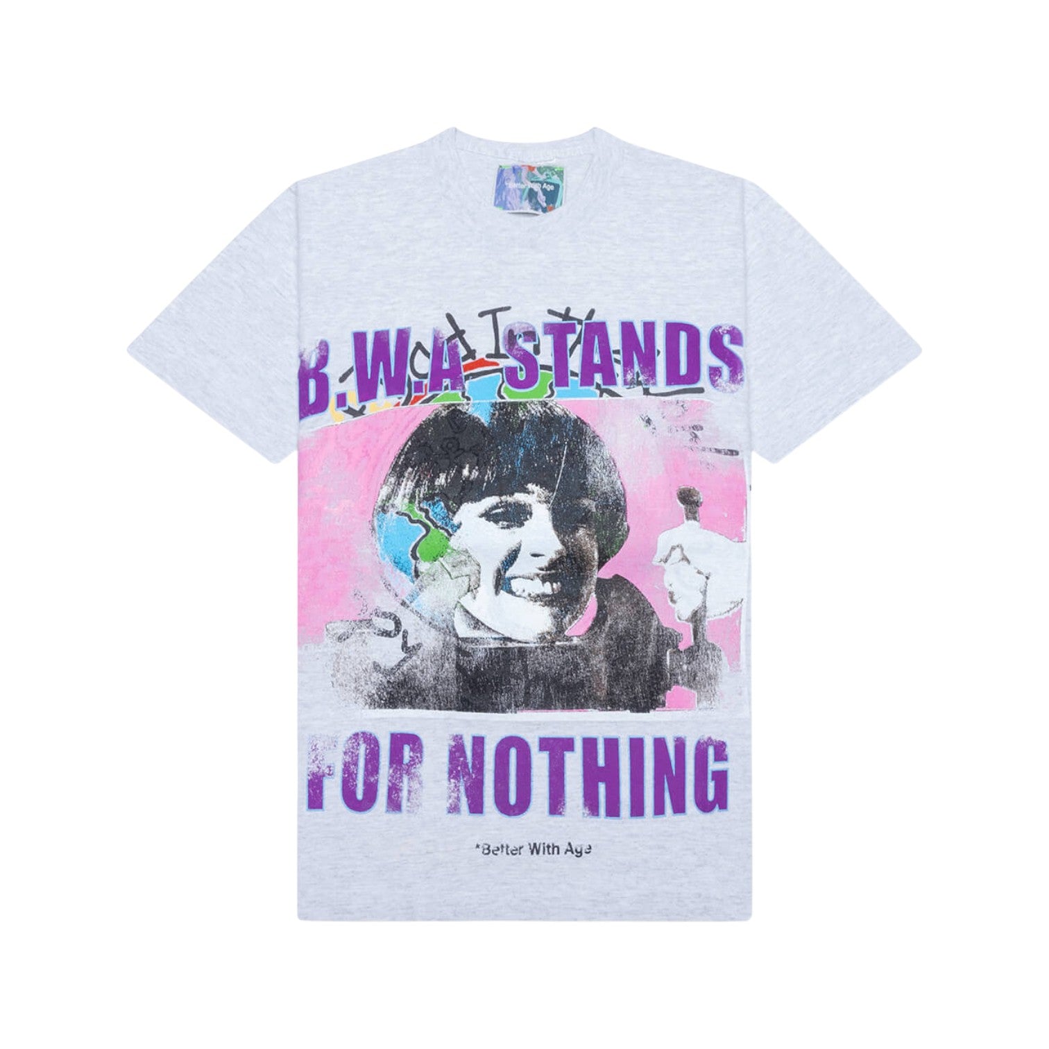 Better With Age 'Modest' Multicolor Tee