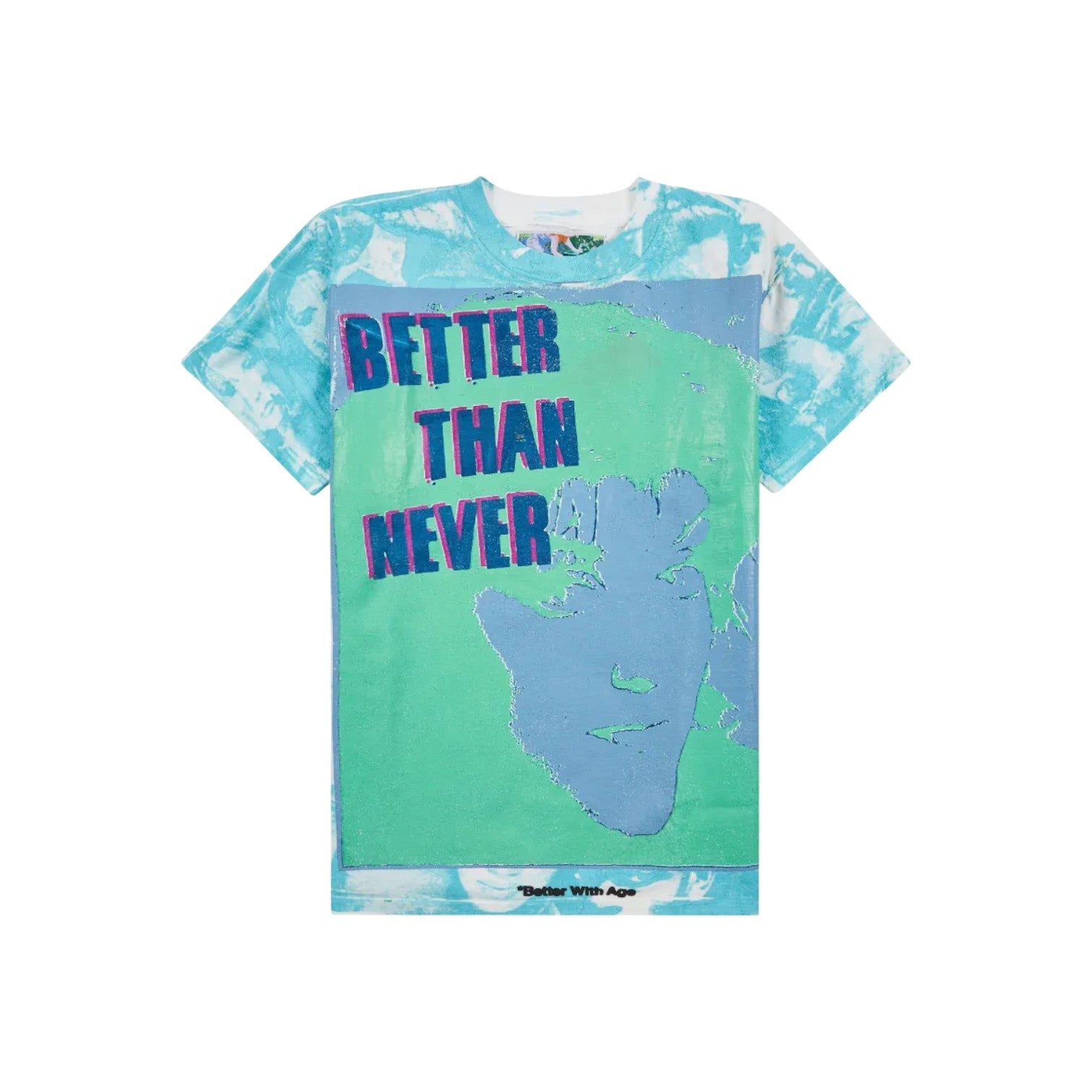 Better With Age 'Never All Over' Multicolor Tee