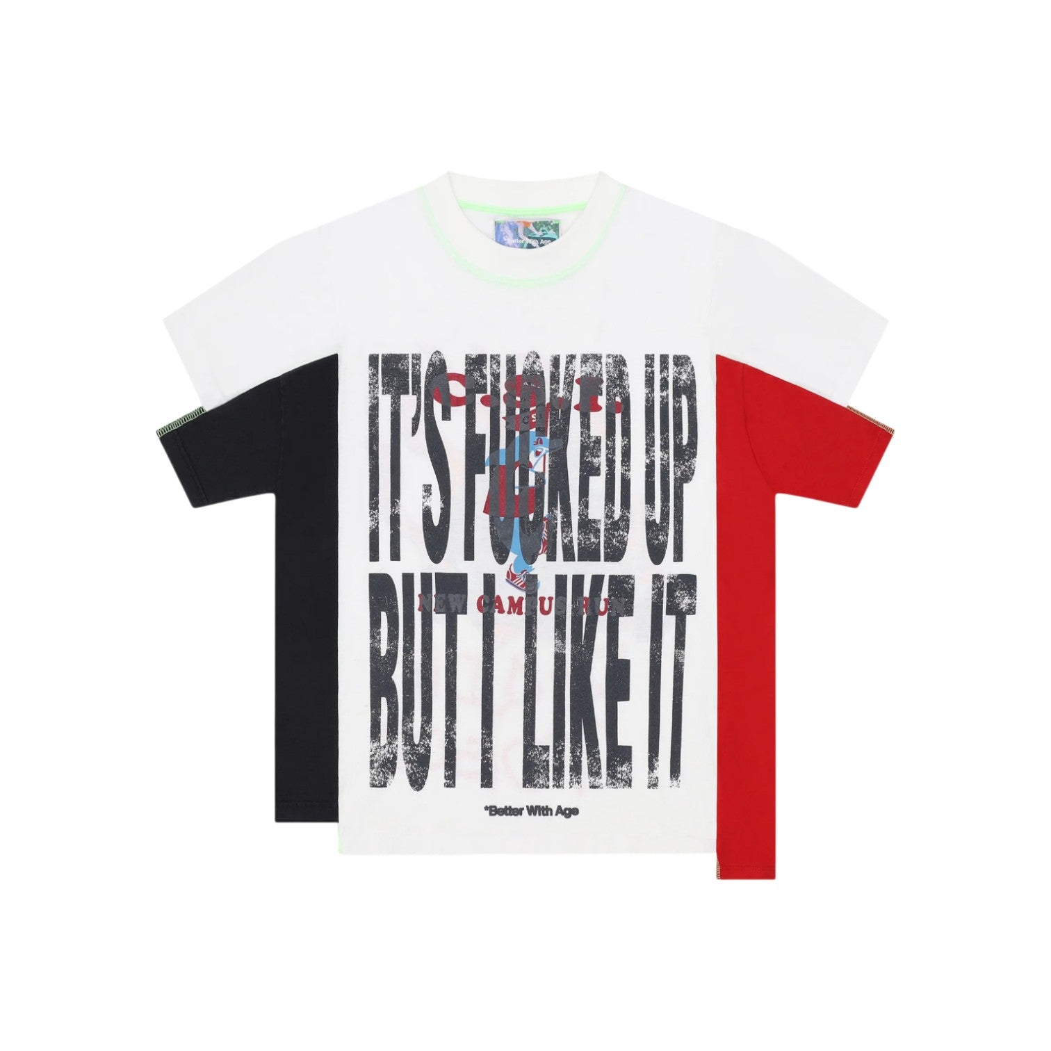 Better With Age 'Poison 3 Panel' Multicolor Tee