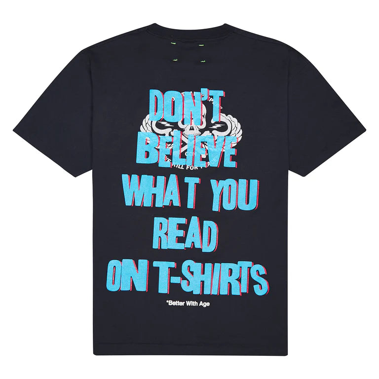 Better With Age 'The Fake' Black Tee