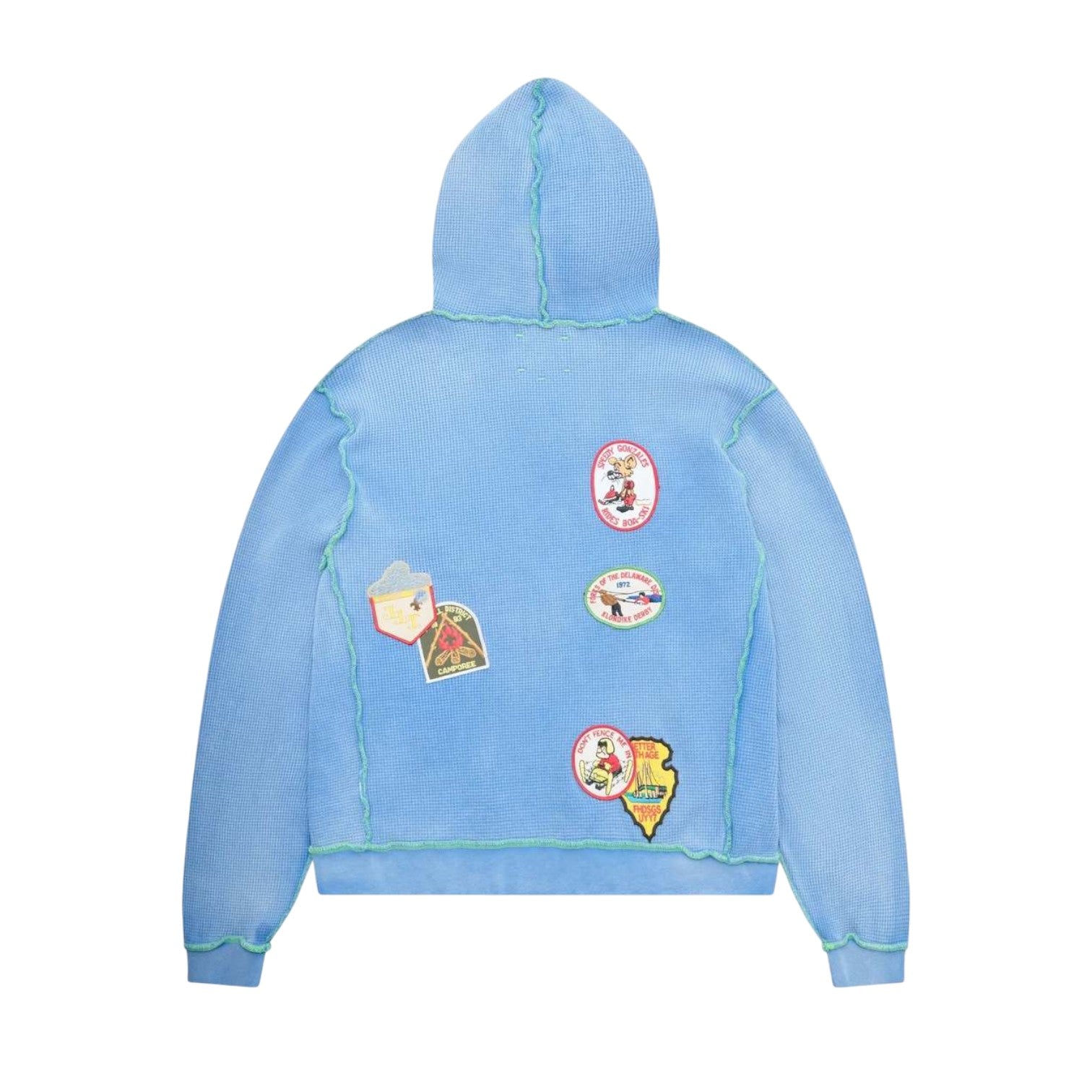 Better With Age 'Gentlemen's Waffle' Blue Hoodie
