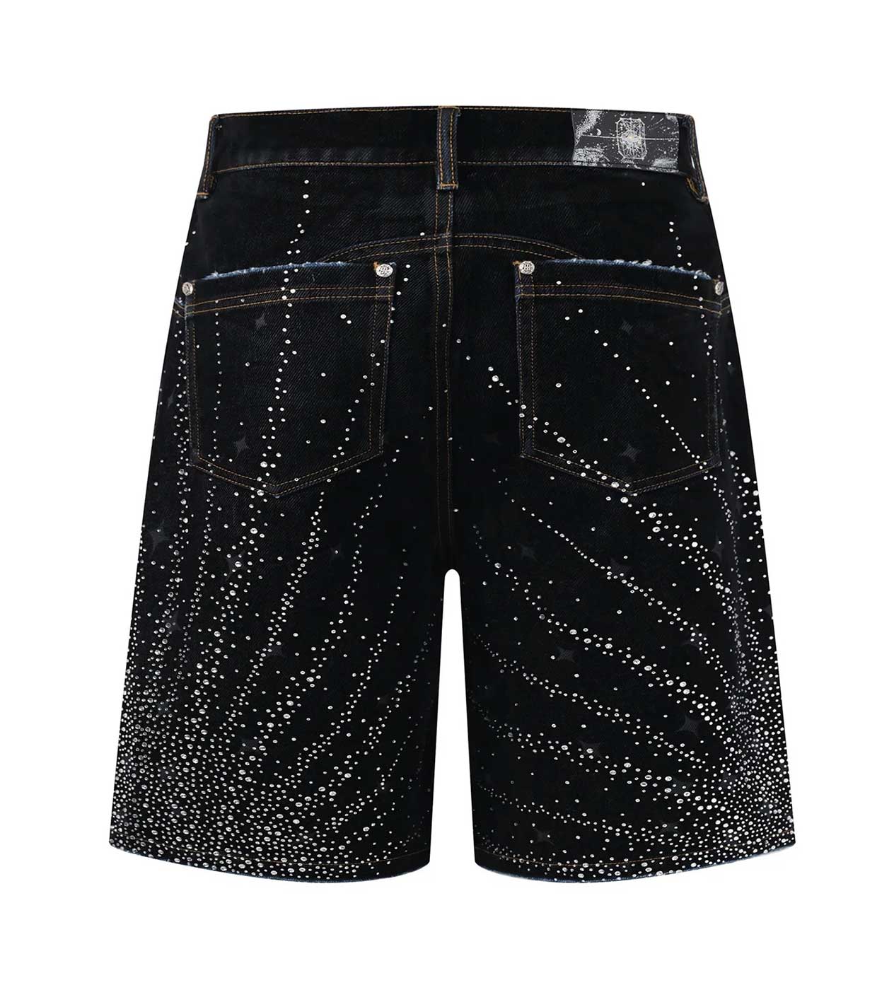 Birth Of Royal Child Starlight Black Denim Jorts