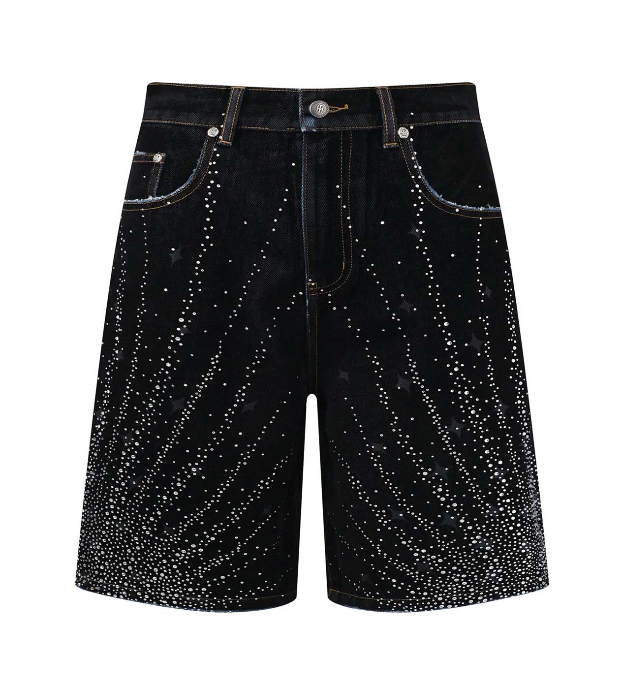 Birth Of Royal Child Starlight Black Denim Jorts