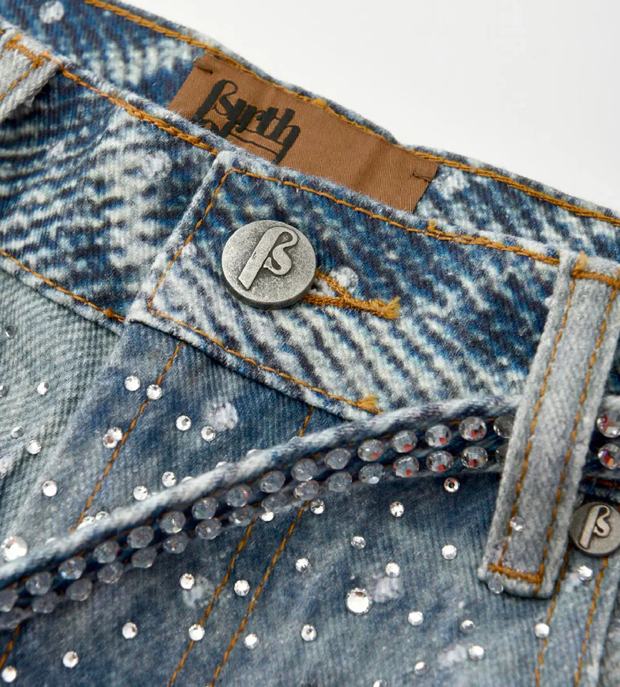 Birth of Royal Child Diamond Boro Denim Jeans