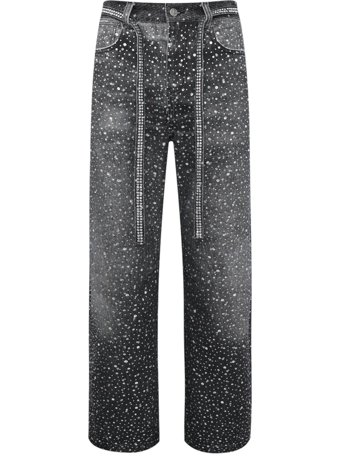 Birth of Royal Child 'Diamond Boro' Black Jeans