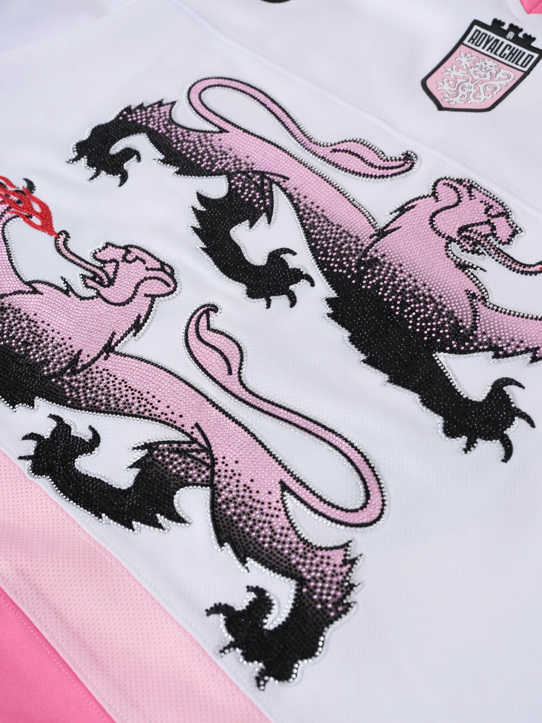 Birth of Royal Child 'Double Lions' Pink Jersey