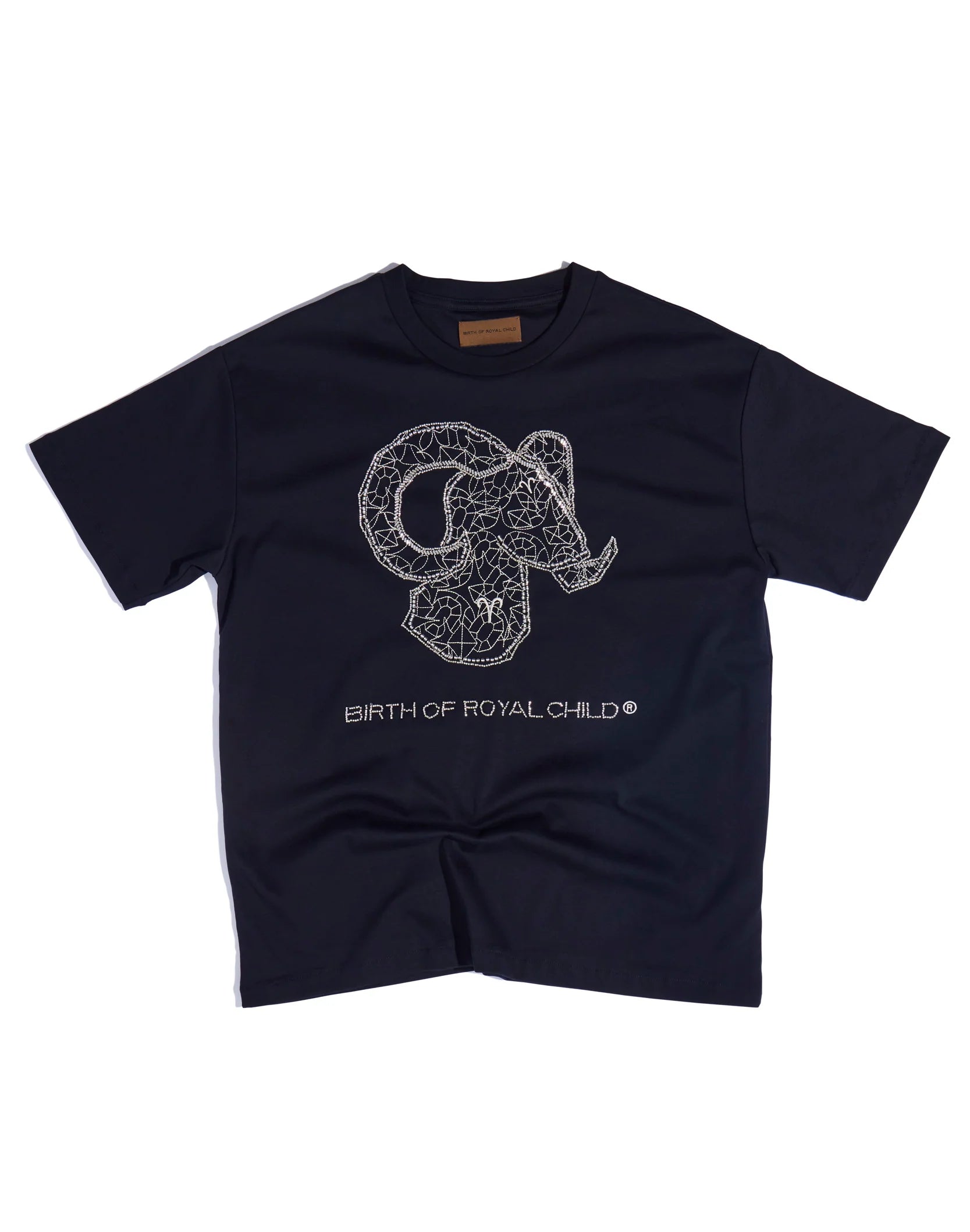Birth of Royal Child 'Zodiac Aires' Black Tee