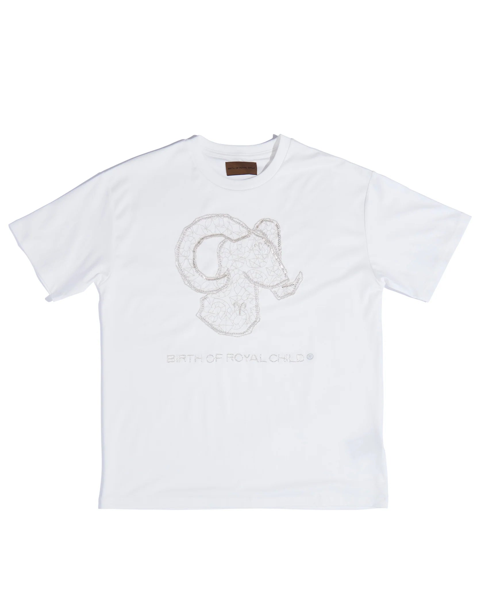 Birth of Royal Child 'Zodiac Aires' White Tee
