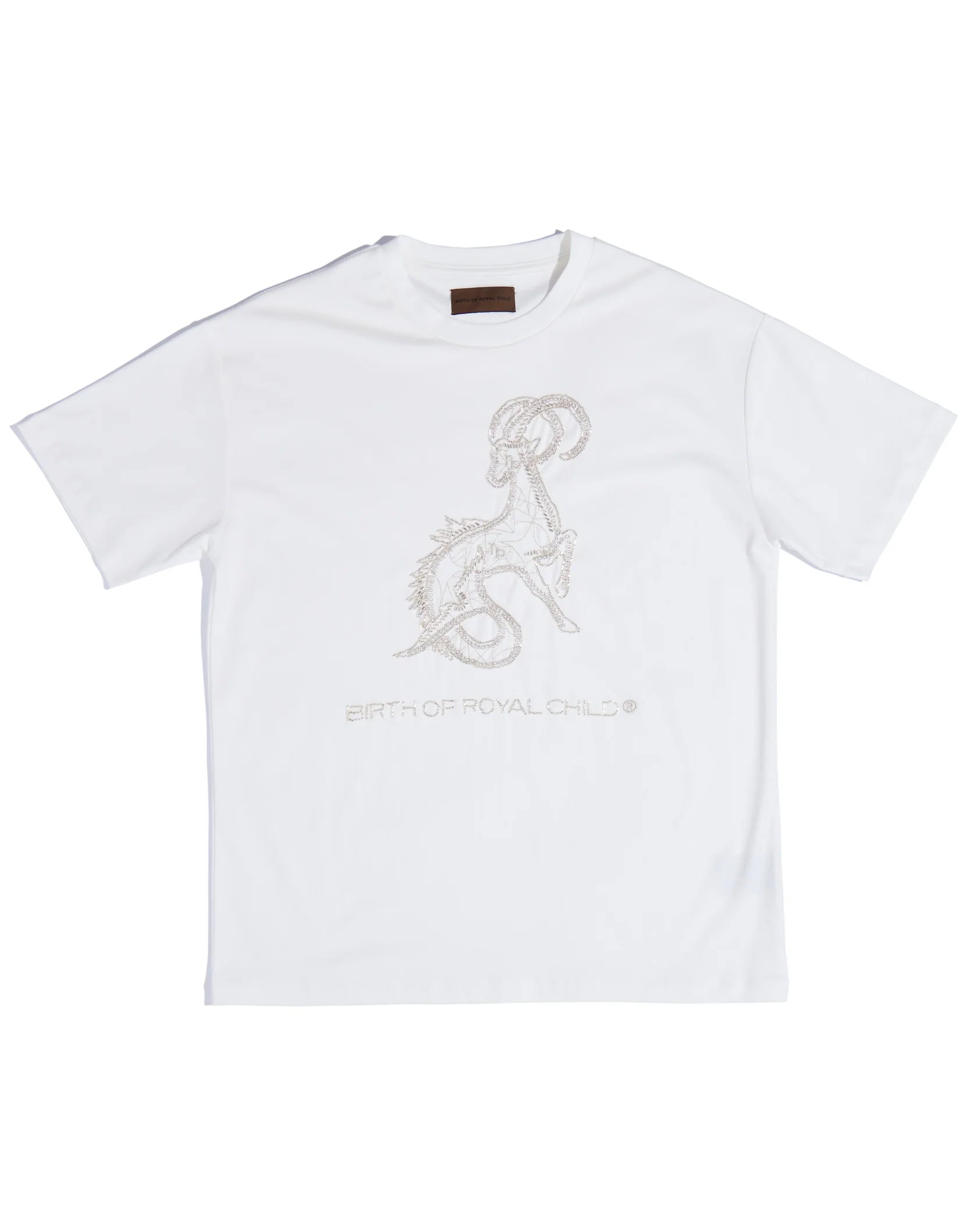 Birth of Royal Child 'Zodiac Capricorn' White Tee