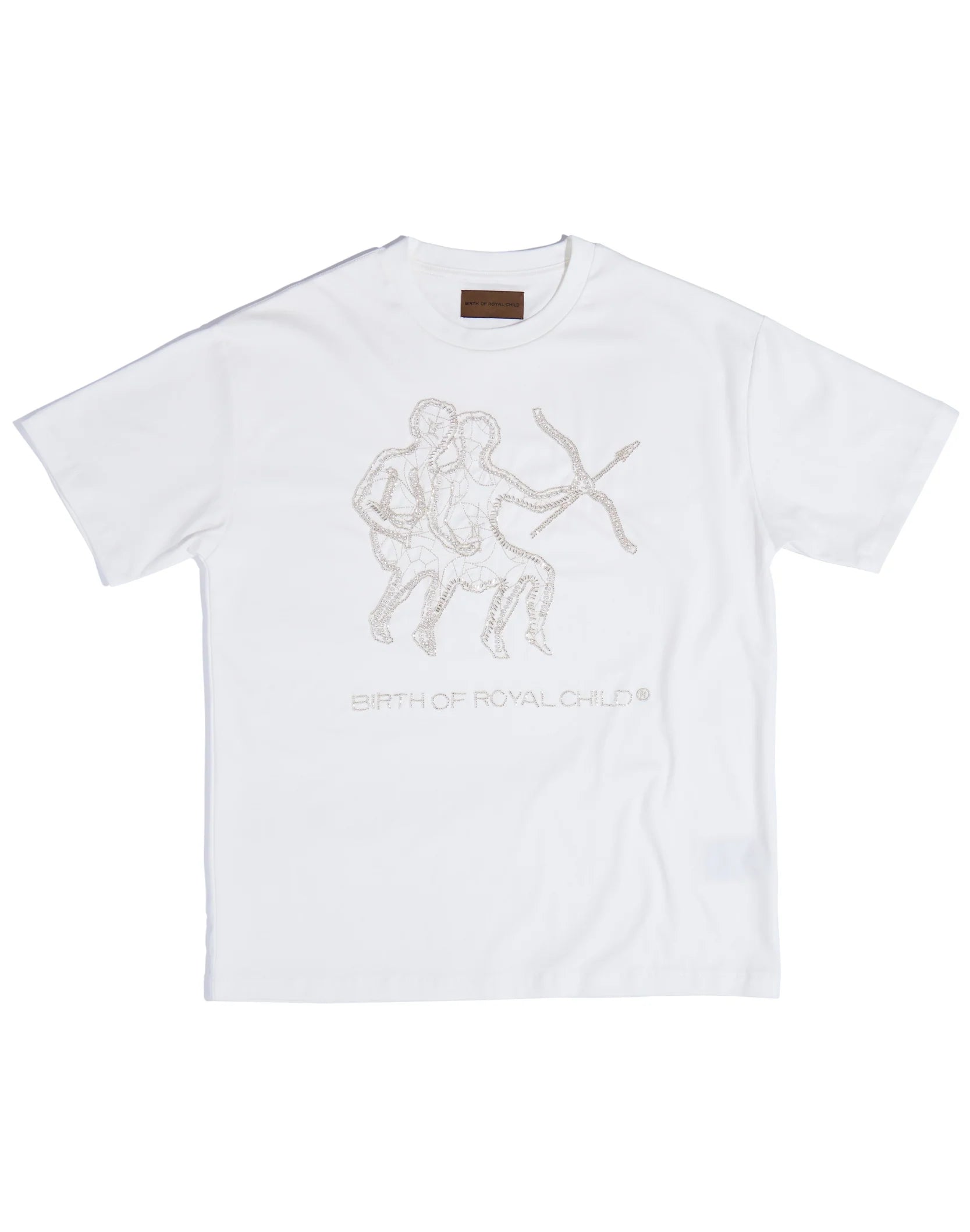 Birth of Royal Child 'Zodiac Gemini' White Tee