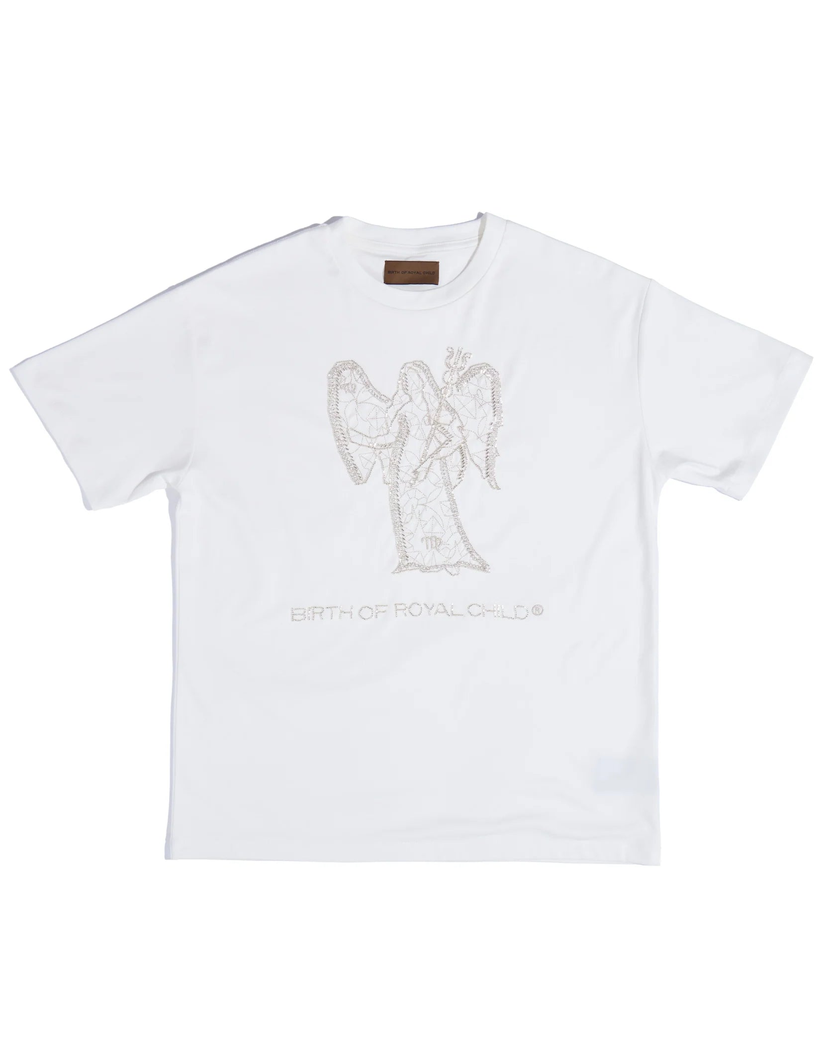 Birth of Royal Child 'Zodiac Virgo' White Tee