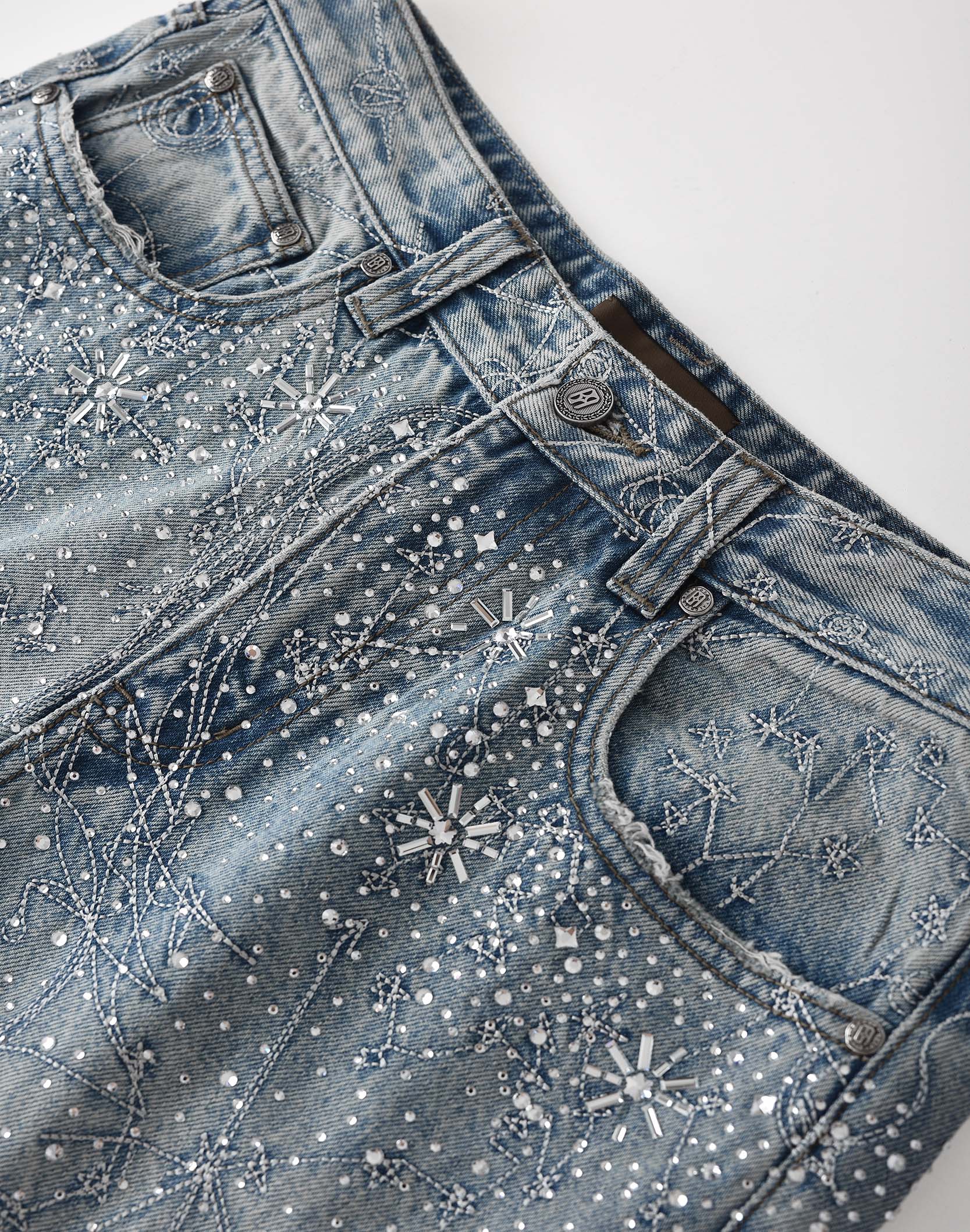 Birth of a Royal Child '20K Zodiac Diamond' Blue Jeans